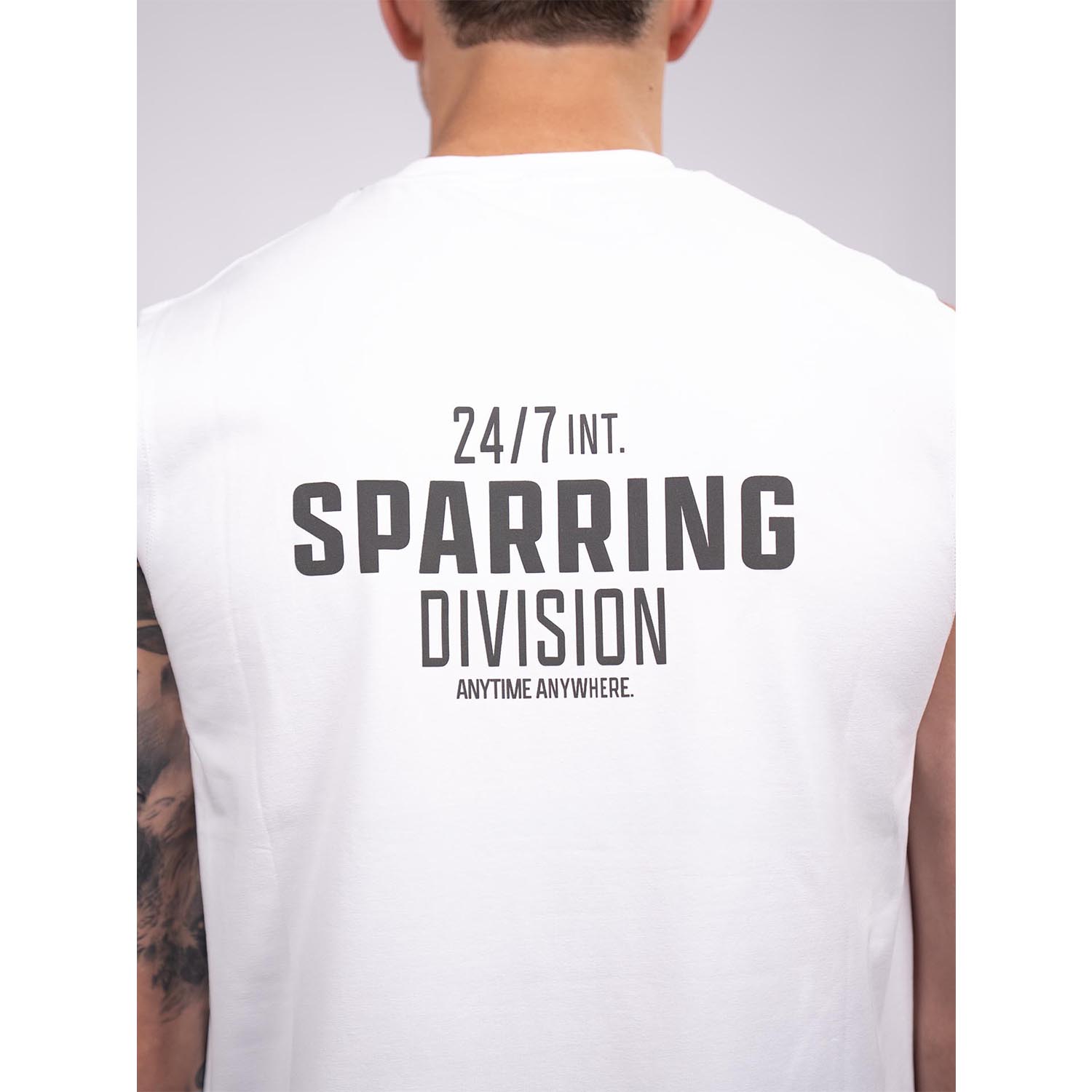 RINGLIFE Tank Top, Sparring Division, white, XXL
