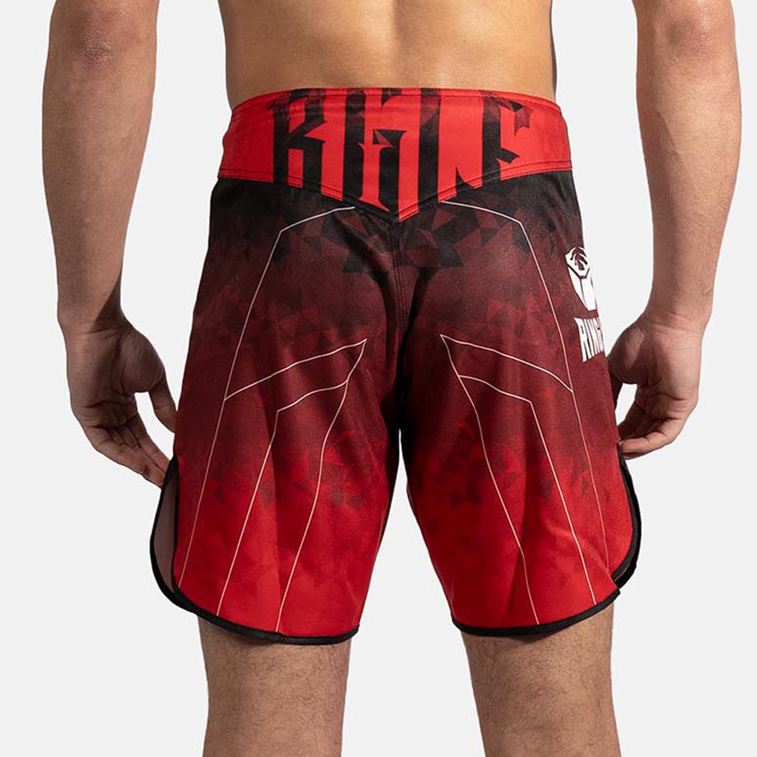 RINGLIFE MMA Shorts - Transition black-red 3XL