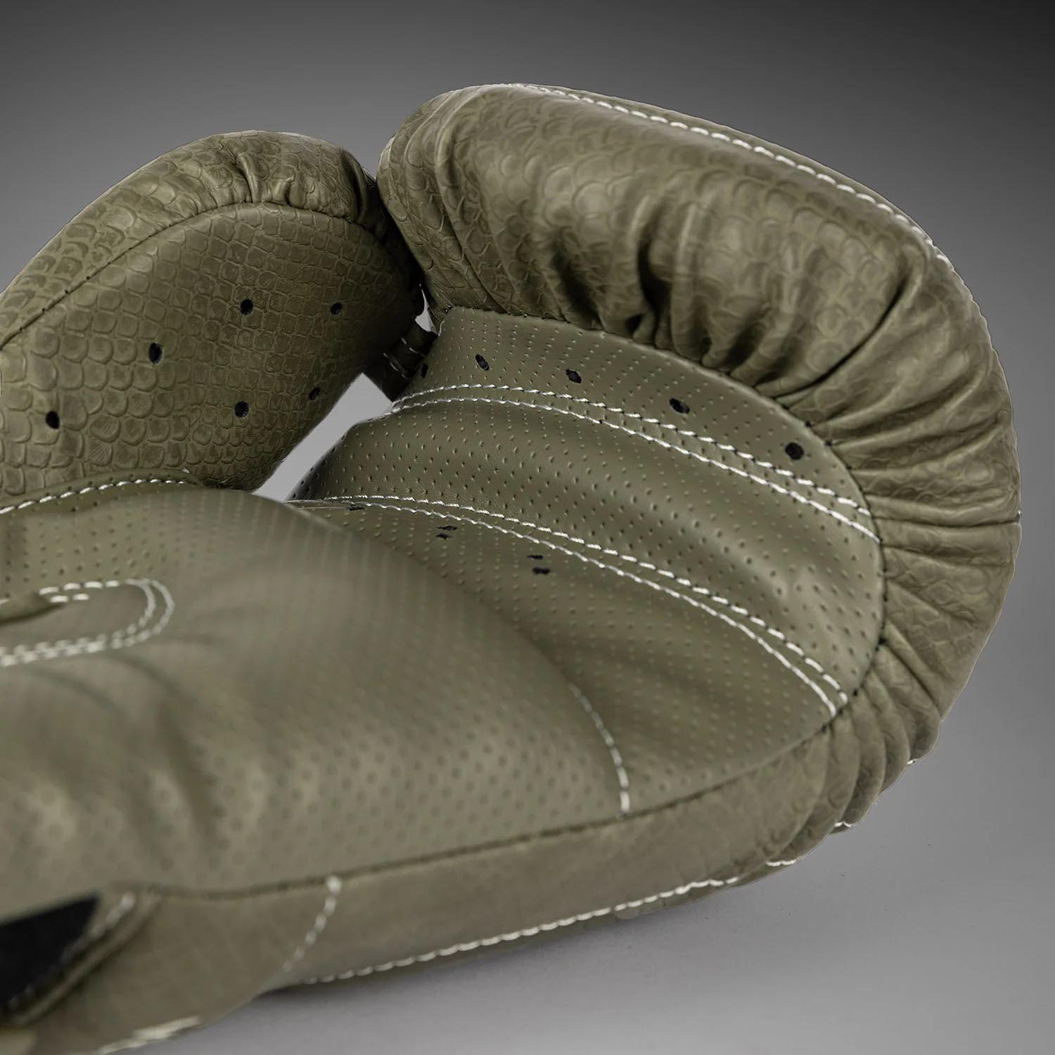 VENUM Boxing Gloves, Impact Evo Scales, dark green, 16 Oz