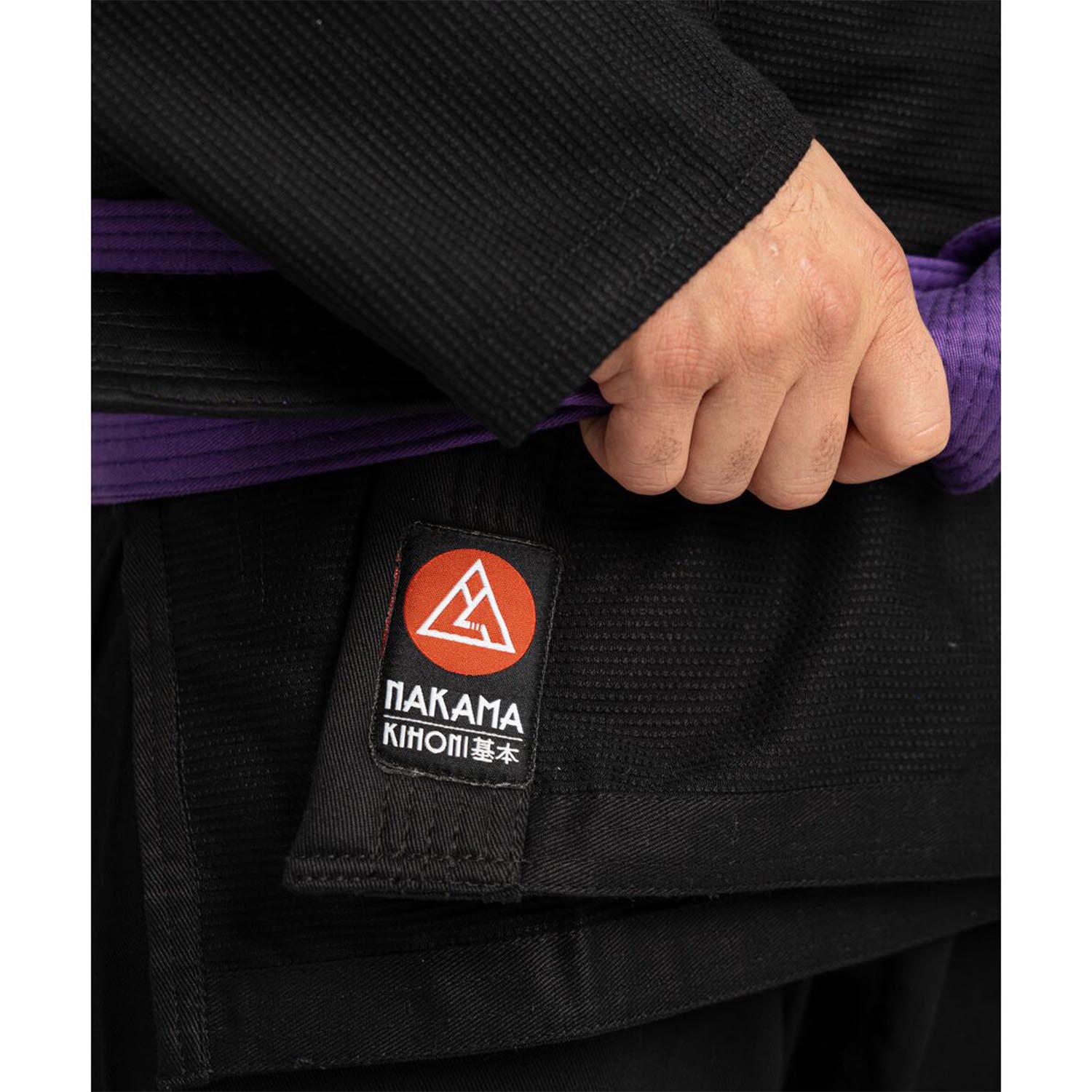 Nakama BJJ GI, Kihon, schwarz, A1 L