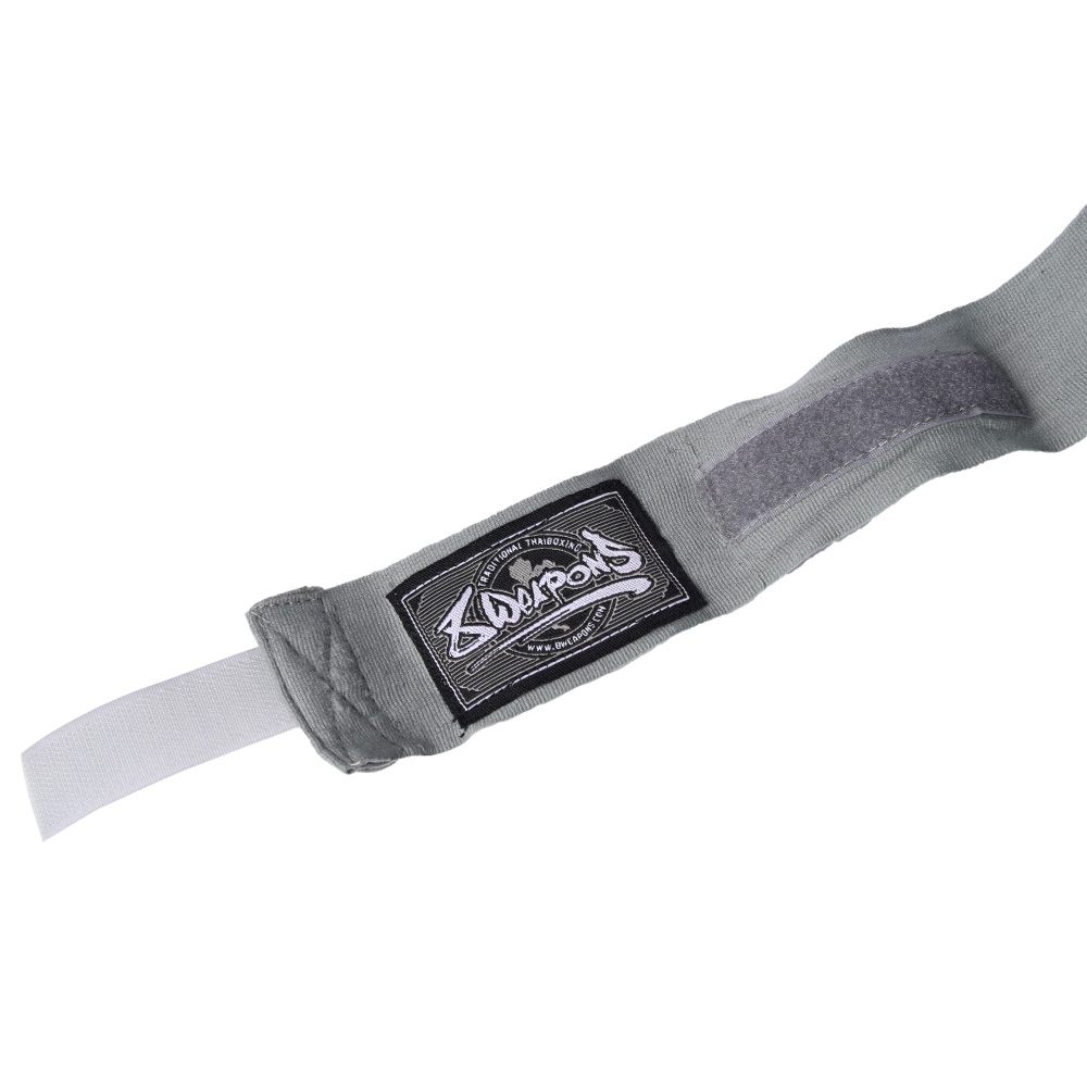 8 WEAPONS Hand Wraps, semi-elastic, 5 m, grey