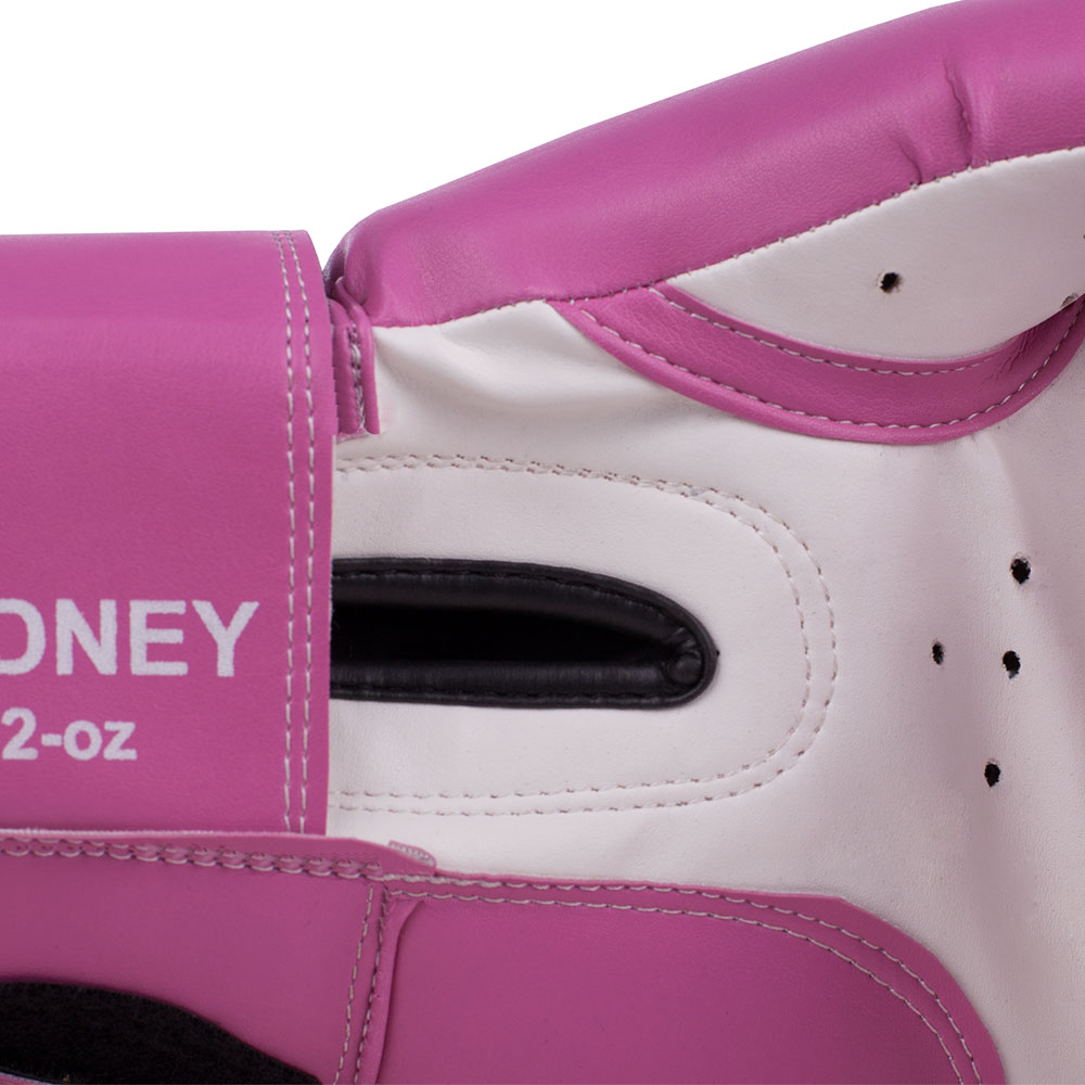 BENLEE Boxhandschuhe, Rodney, pink-weiß, 10 Oz