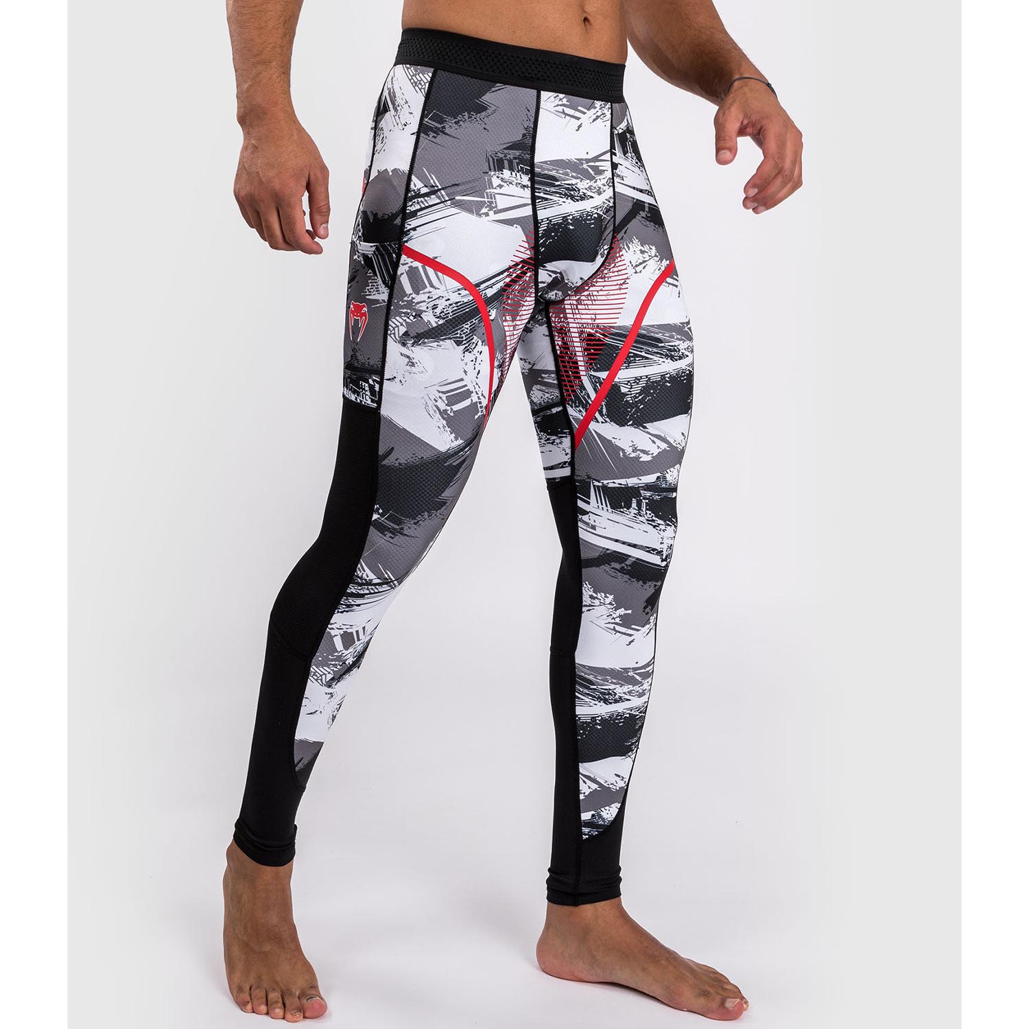 VENUM Compression Pants, Electron 3.0, grey-red, XXL