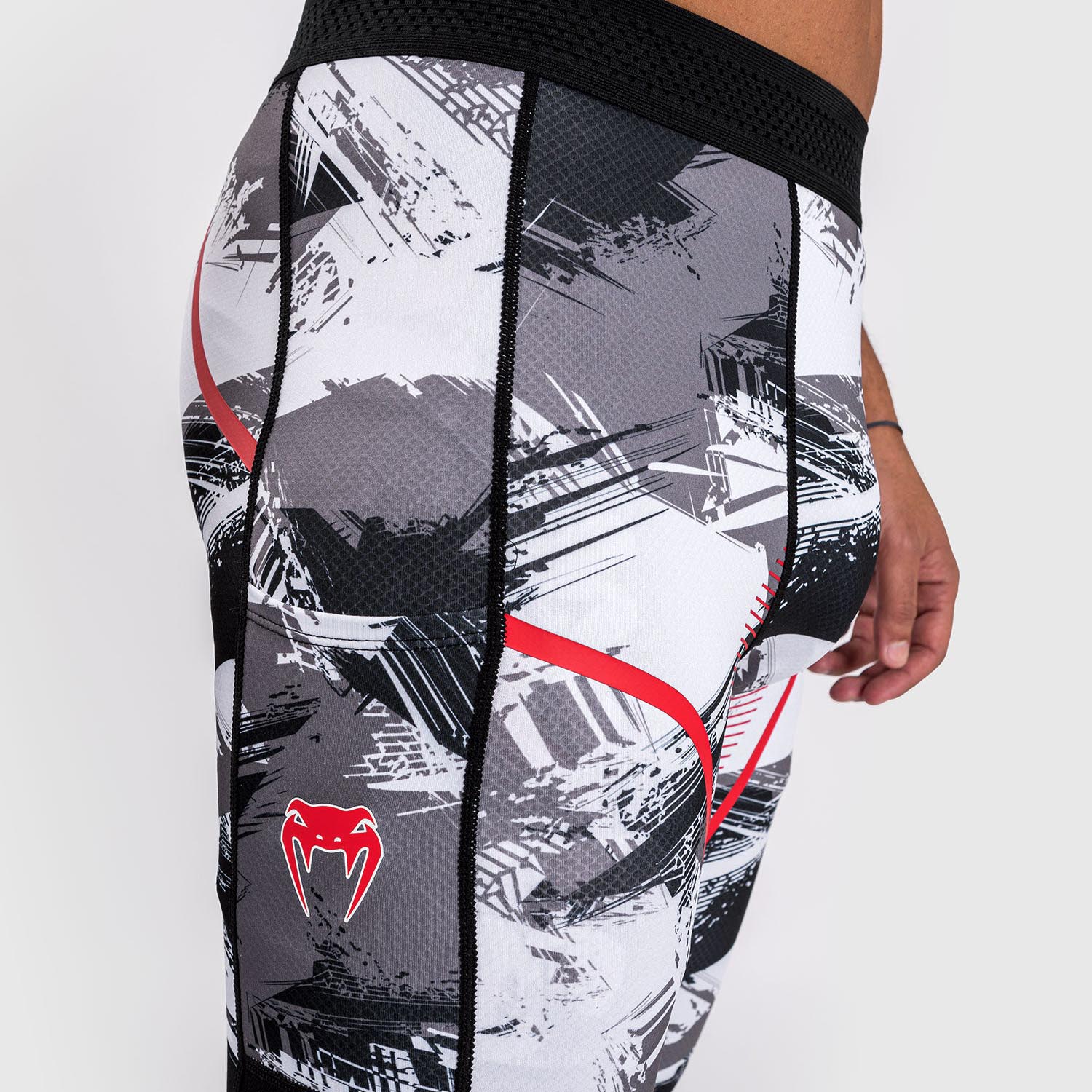 VENUM Compression Pants, Electron 3.0, grey-red, XXL