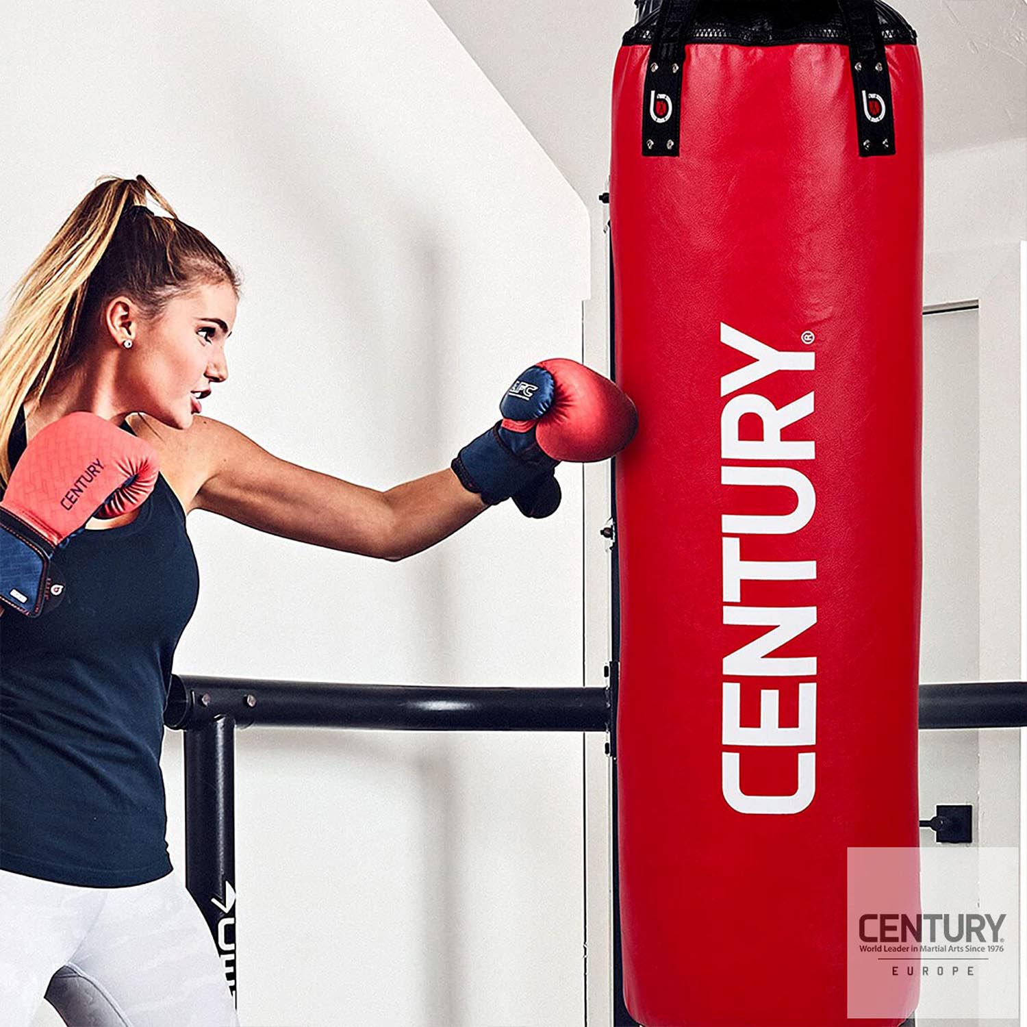 Century Boxing Bag, Brave, 45 Kg 125 cm, red