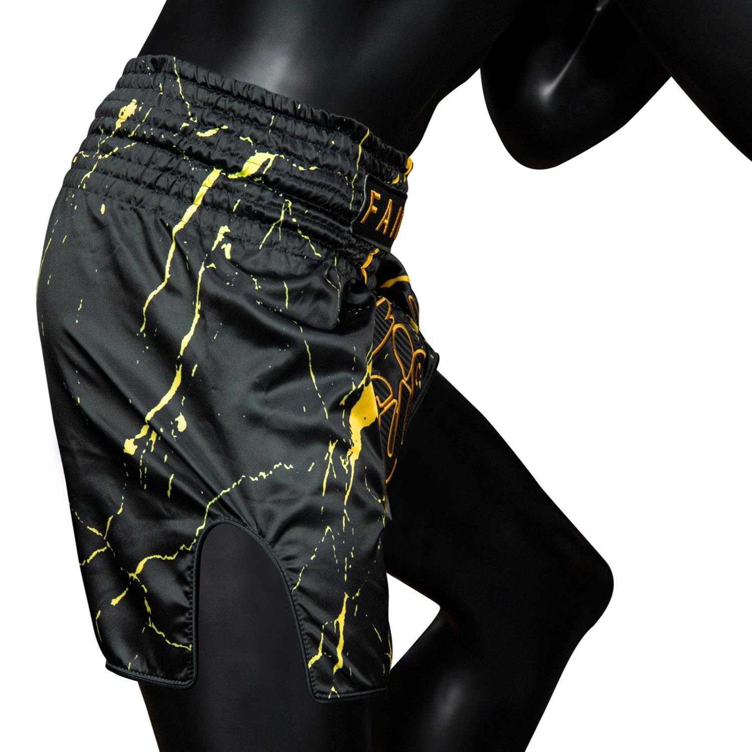 Fairtex Muay Thai Shorts, BS1940, Funky Soul, black
