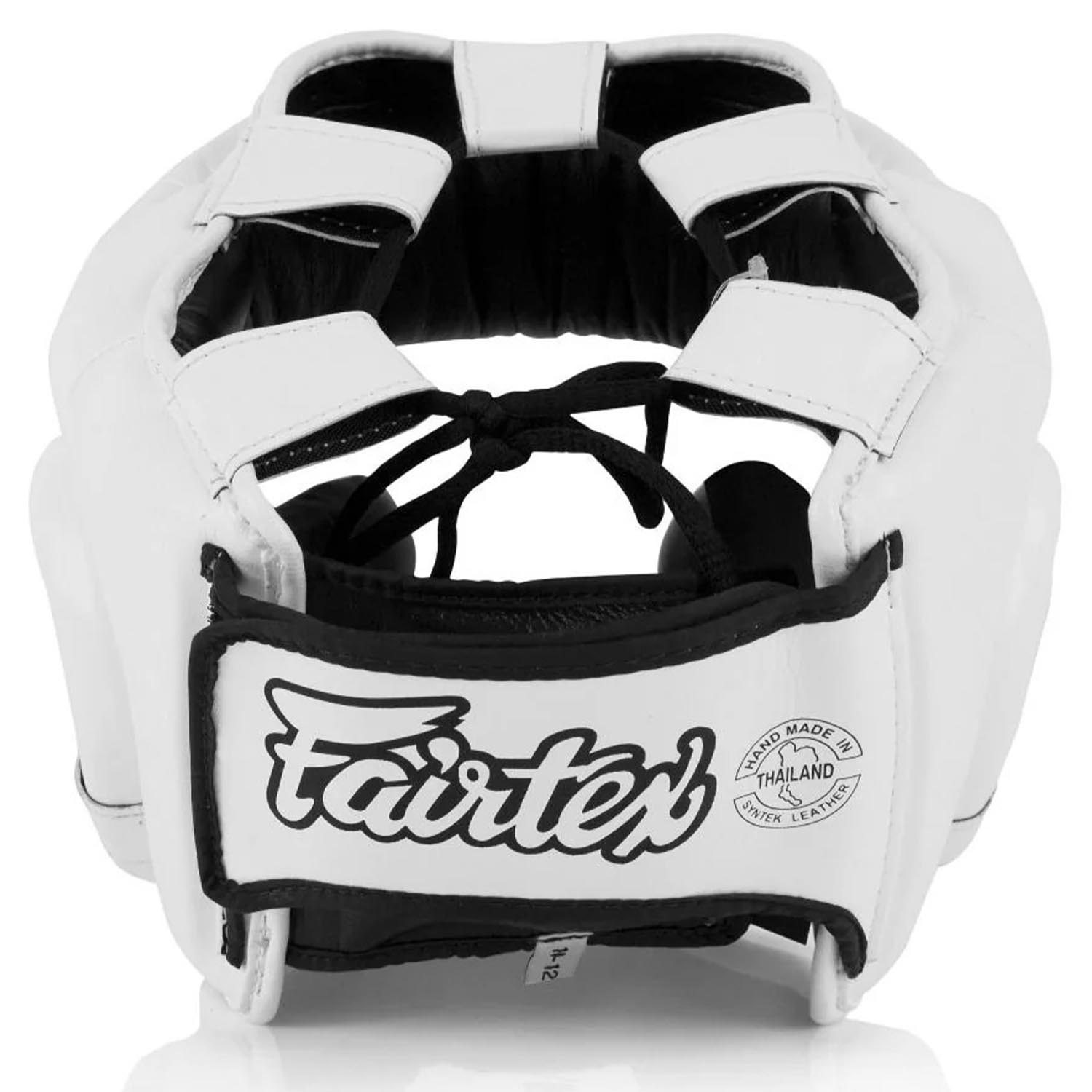 Fairtex Headguard, HG3, white, XL