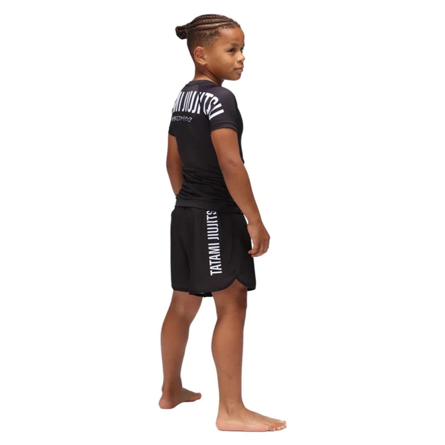 Tatami Rashguard, S/S, Kids, Impact, black, 9-11 J.