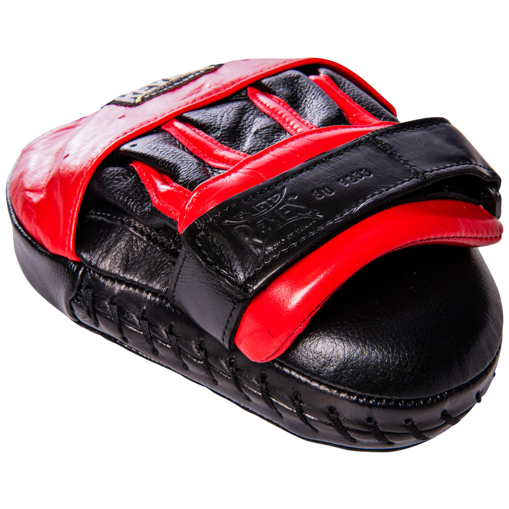 Cleto Reyes Punching Mitts, Curved, black-red