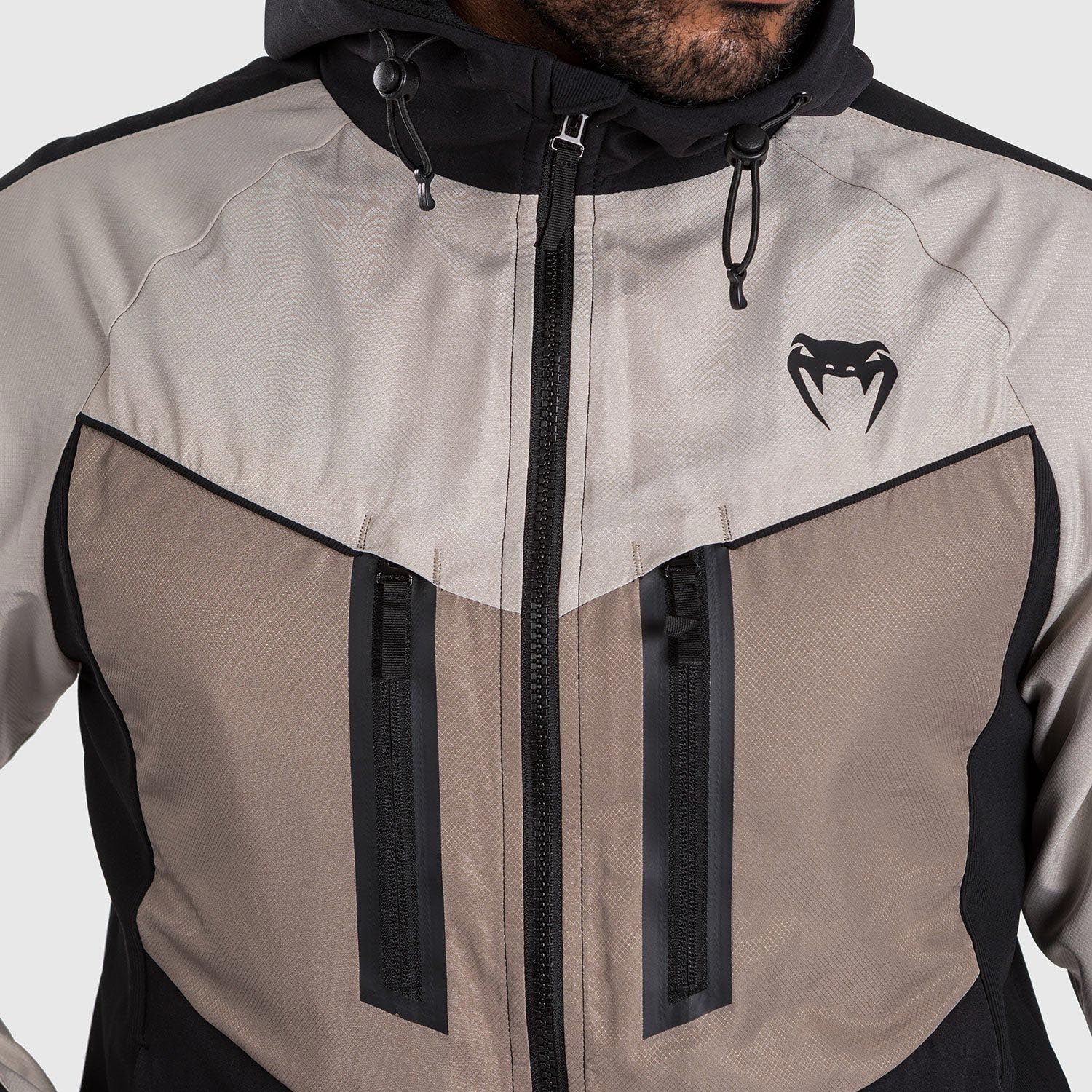 VENUM Trainingsjacke, Laser 3.0, schwarz-sand, XXL
