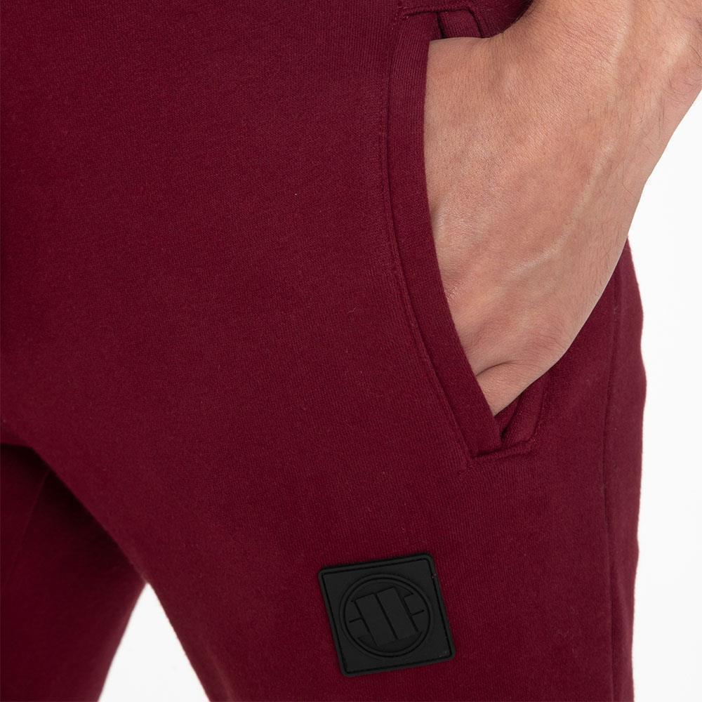 Pit Bull West Coast Joggers, Moss Hilltop, wine red, M