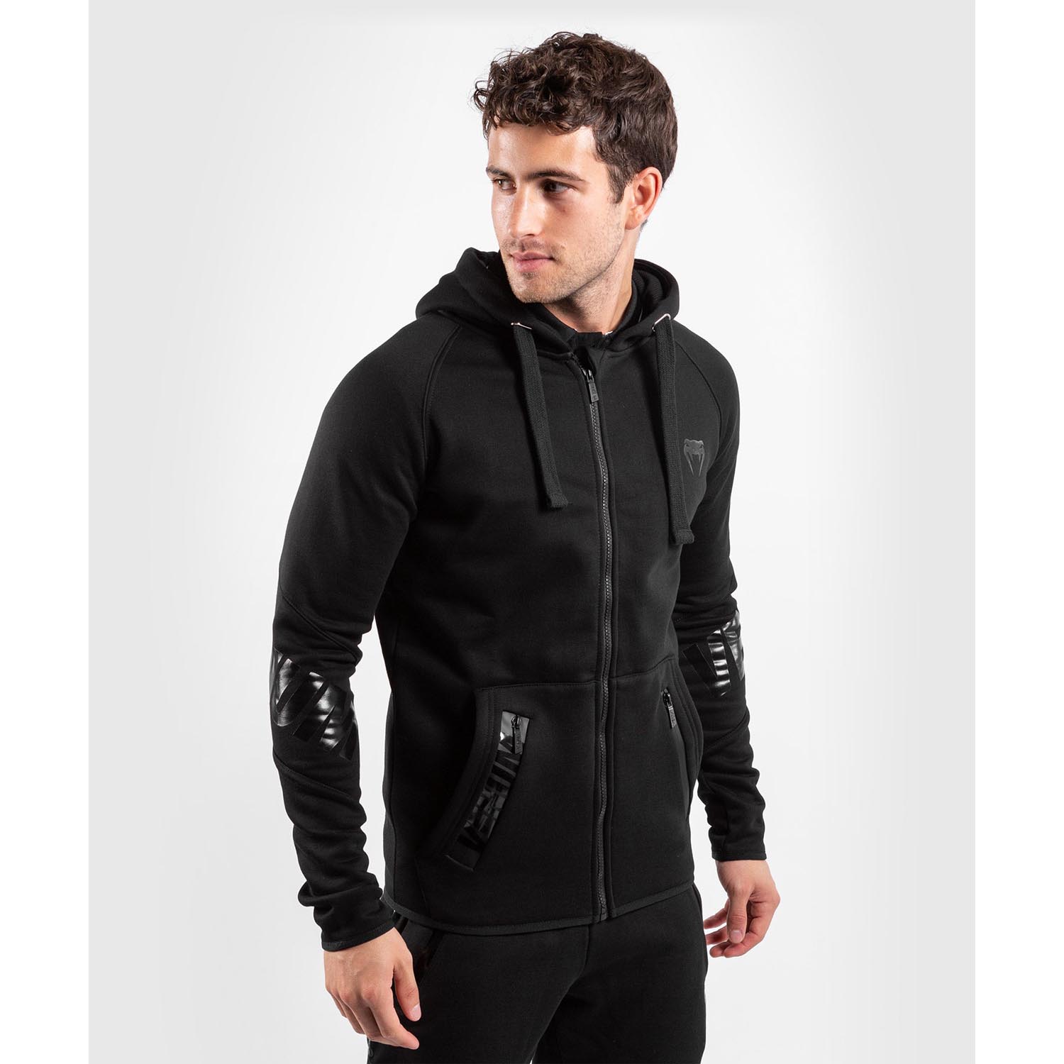 VENUM Zip Hoody, Contender 3.0, black-black, M