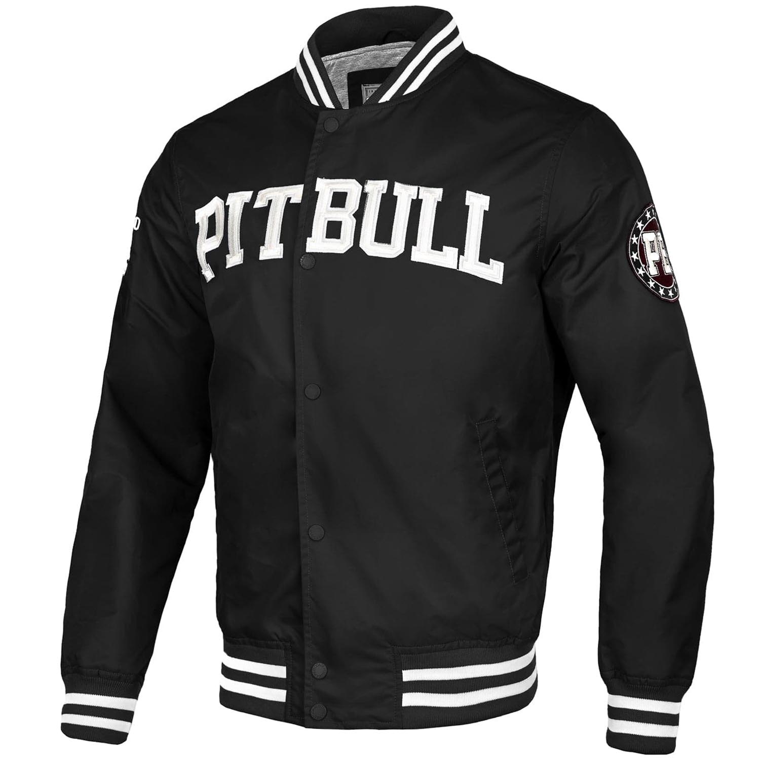 Pit Bull West Coast Jacket, Tyrian II Varsity, black, XXL