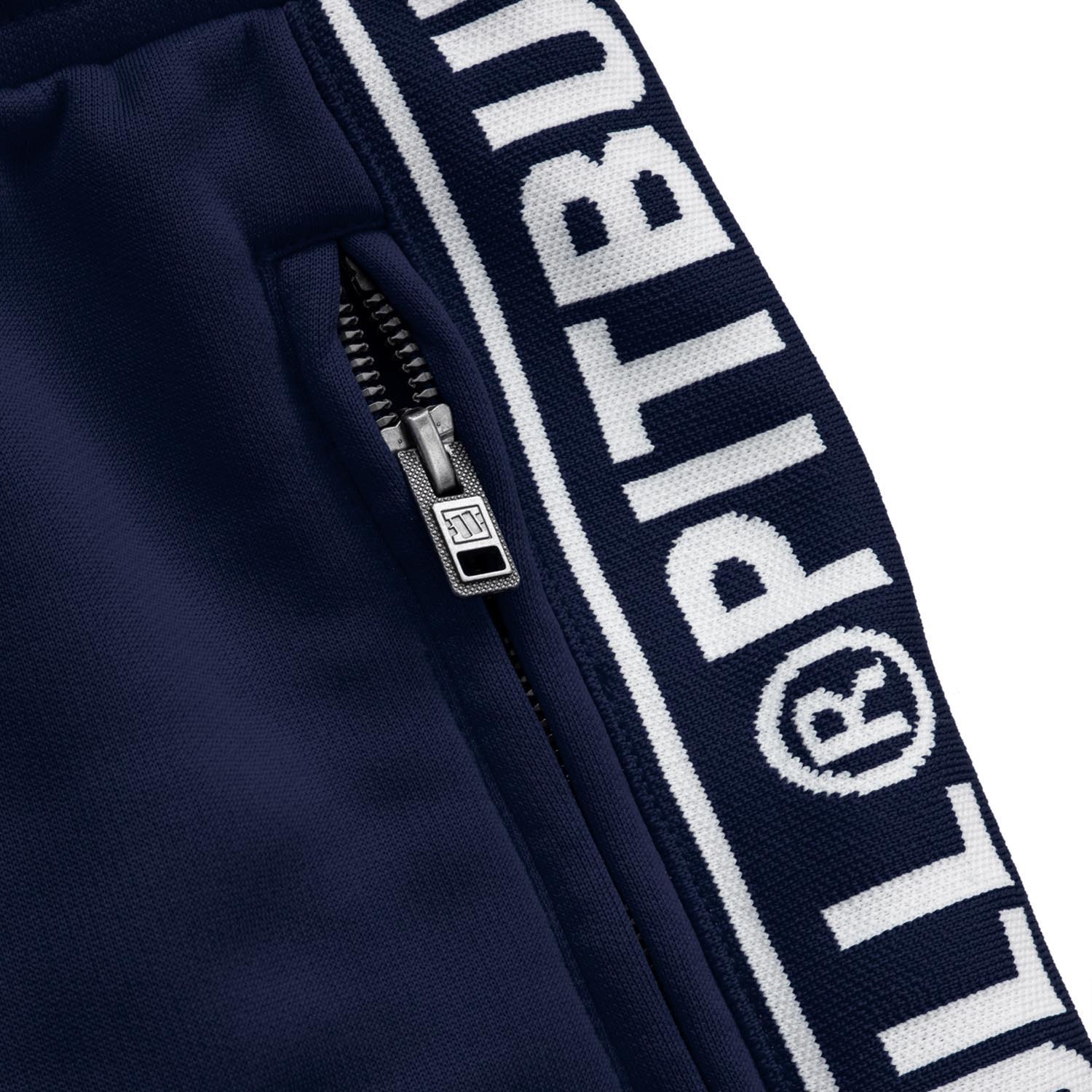 Pit Bull West Coast Jogging Pants, Tape Logo, navy, XXL
