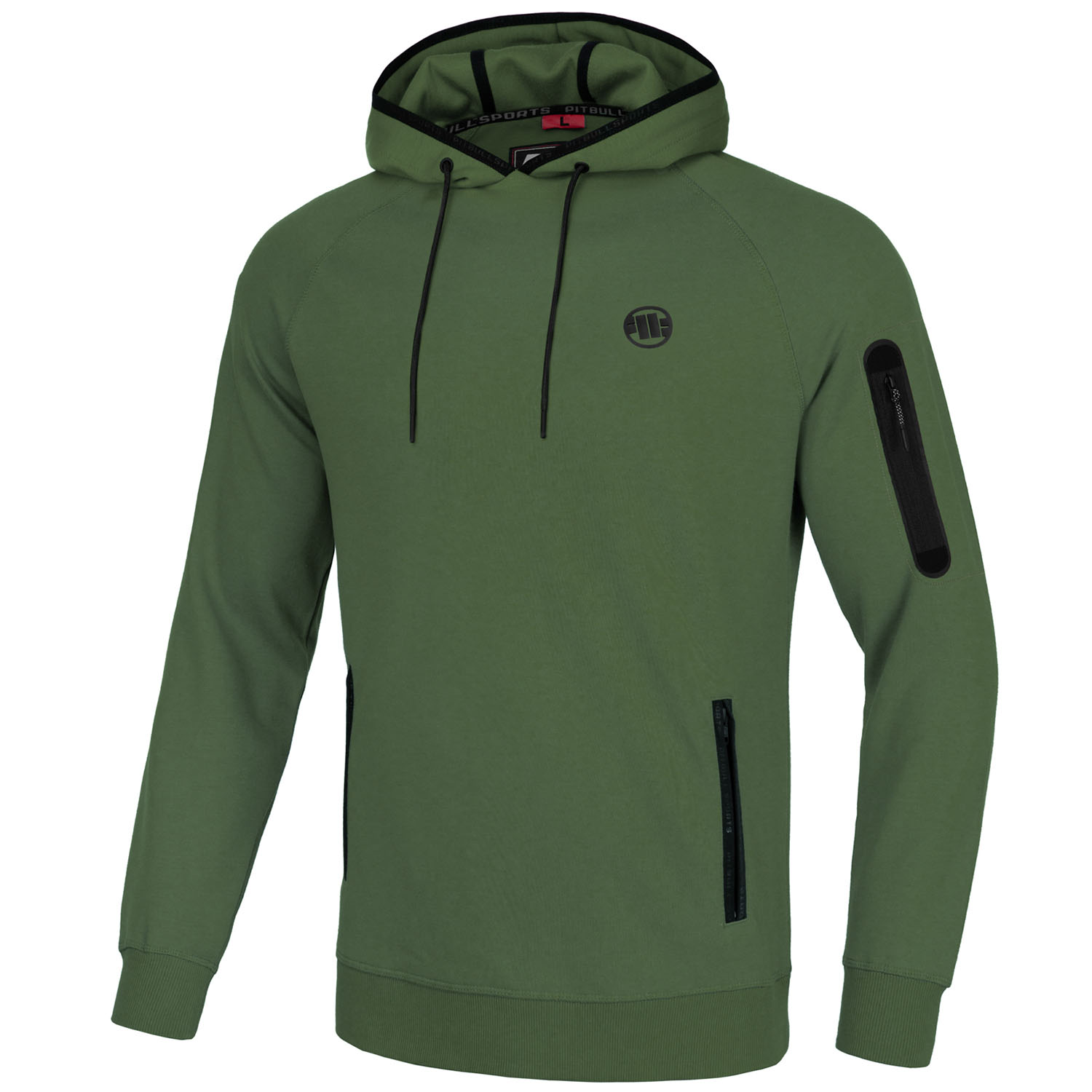 Pit Bull West Coast Hoody, Stafford, olive, XXXL