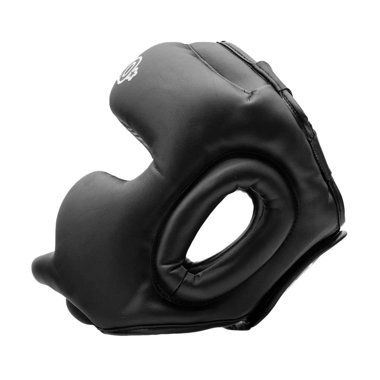 YOKKAO Head Guard, black-white, XL