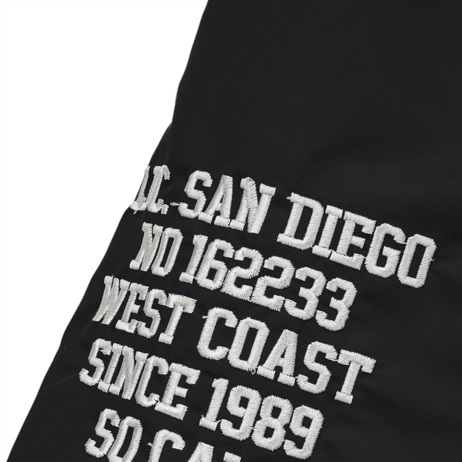 Pit Bull West Coast Jacket, Tyrian II Varsity, black, M