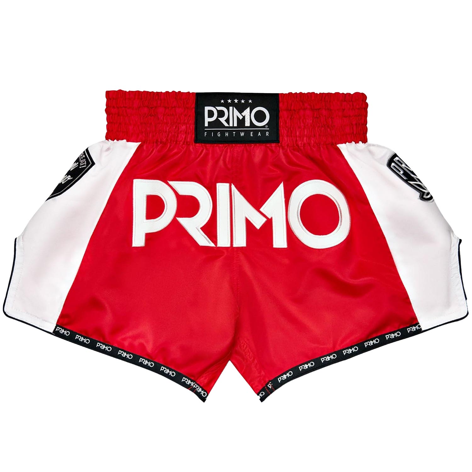 PRIMO Muay Thai Shorts, Stadium Classic, red