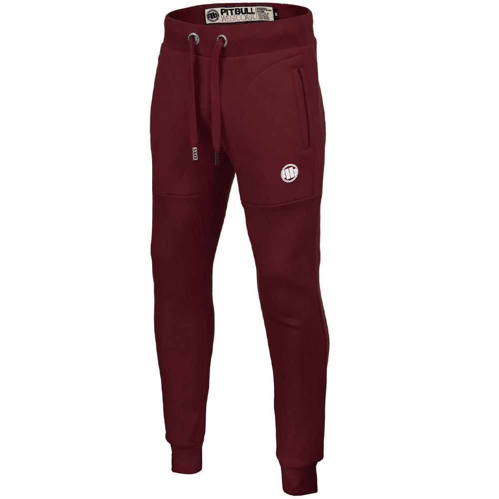 Pit Bull West Coast Joggers, Small Logo 21, winered, XXL