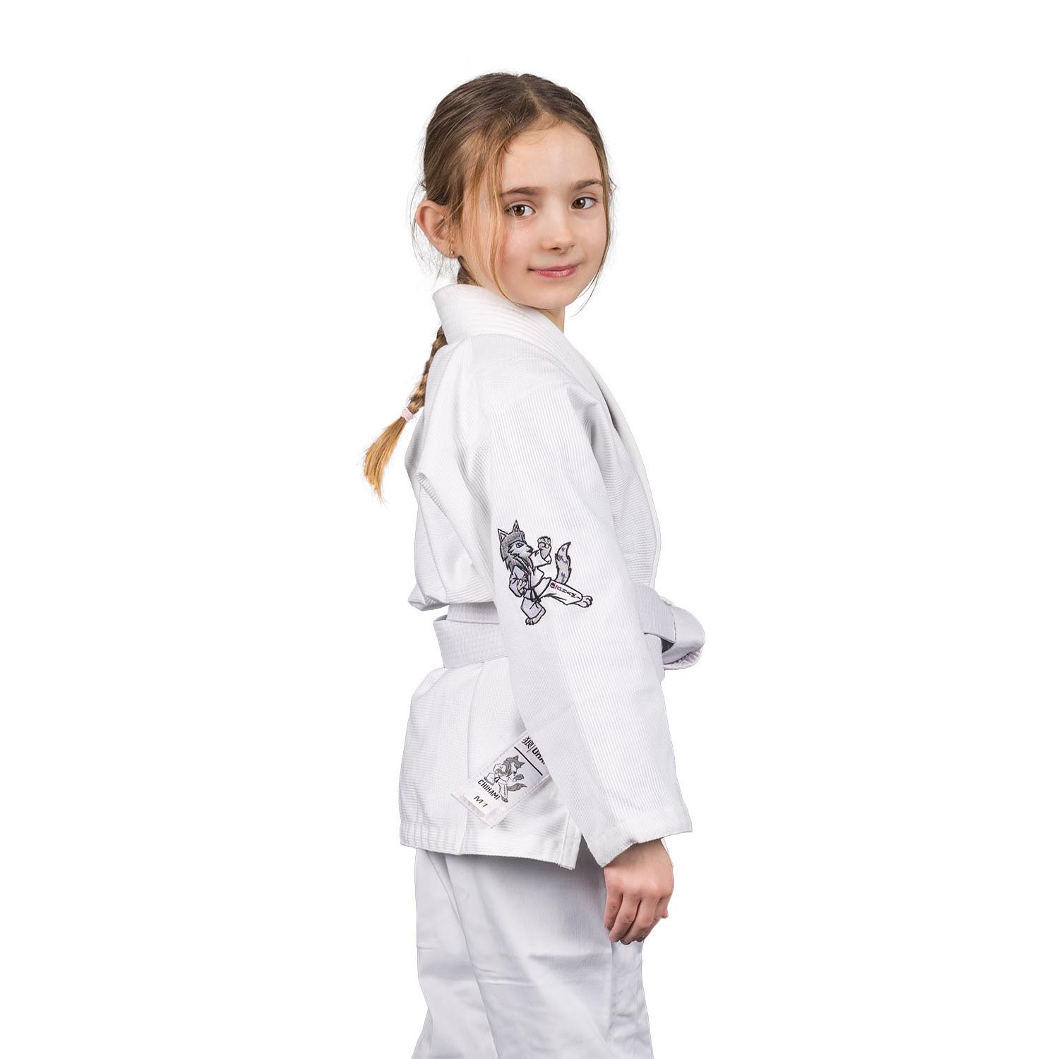 OKAMI BJJ GI, Kids, Hajimari, white, M5