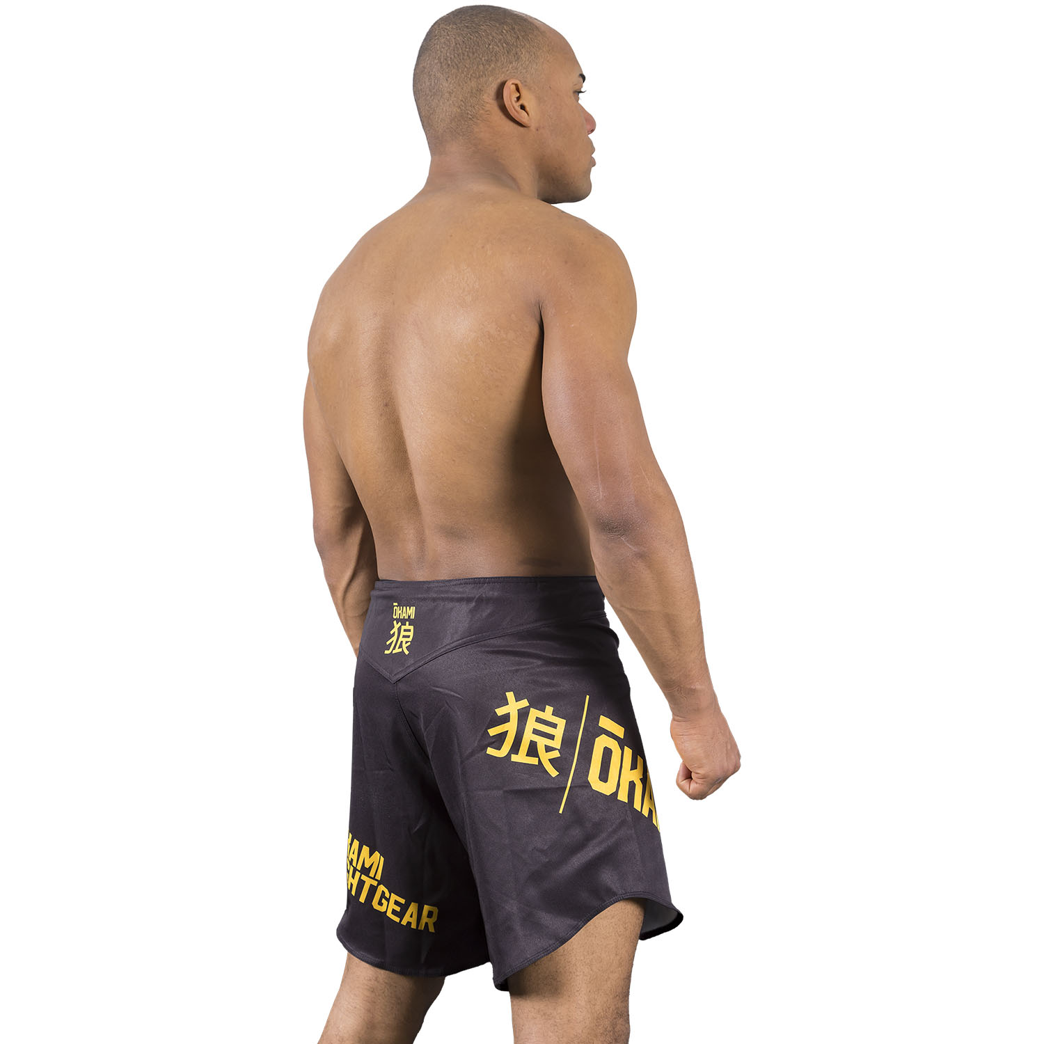 OKAMI MMA Fight Shorts, Motion, black, XXL