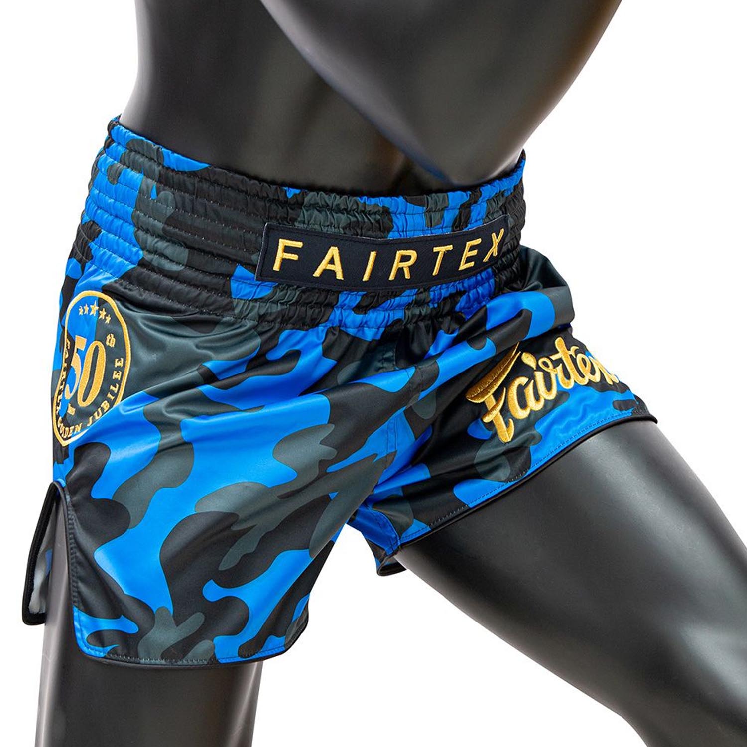Fairtex Muay Shorts, Golden Jubilee Solid, BS1917, XL