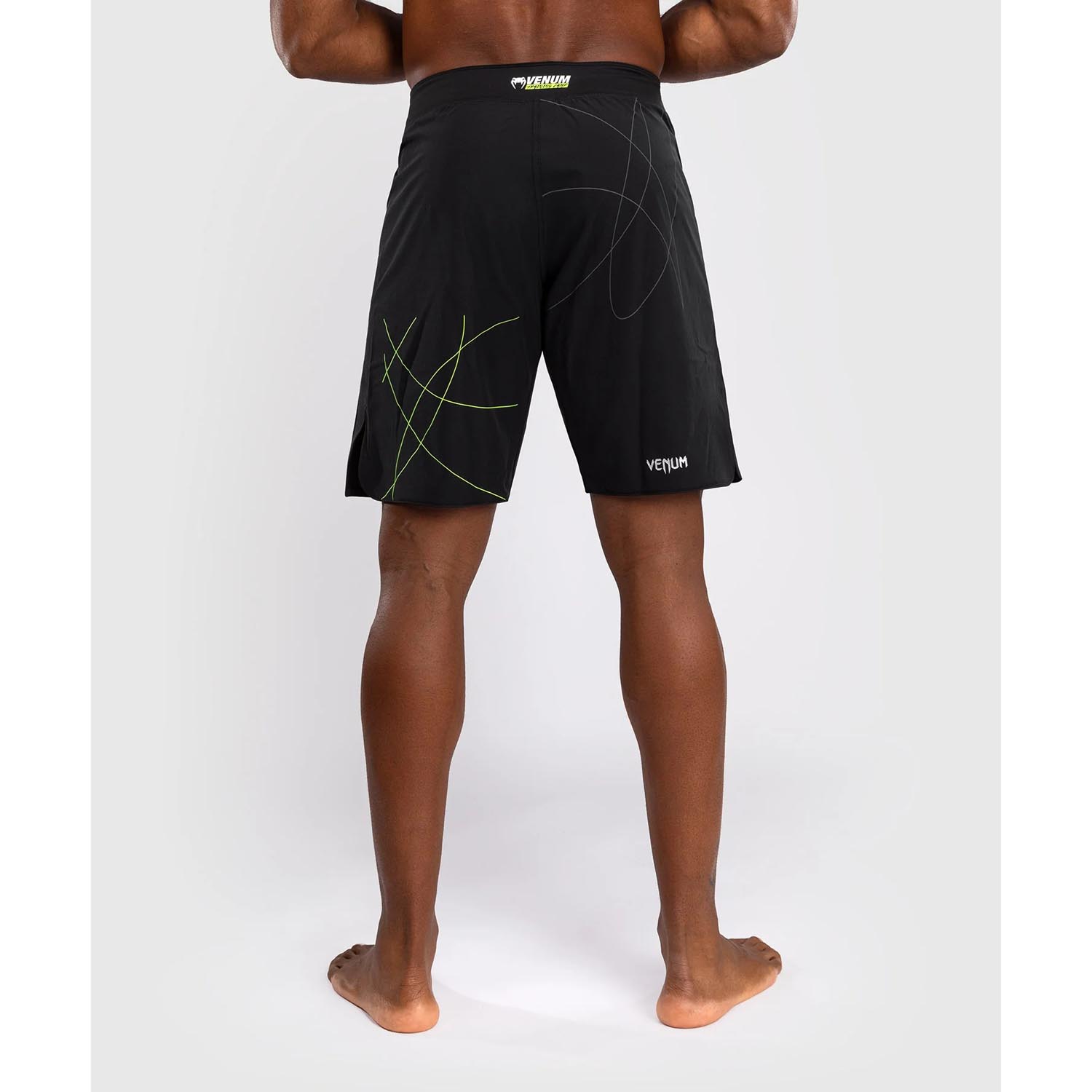 VENUM MMA Fight Shorts, Training Camp 4.0, black-neon green, XXL