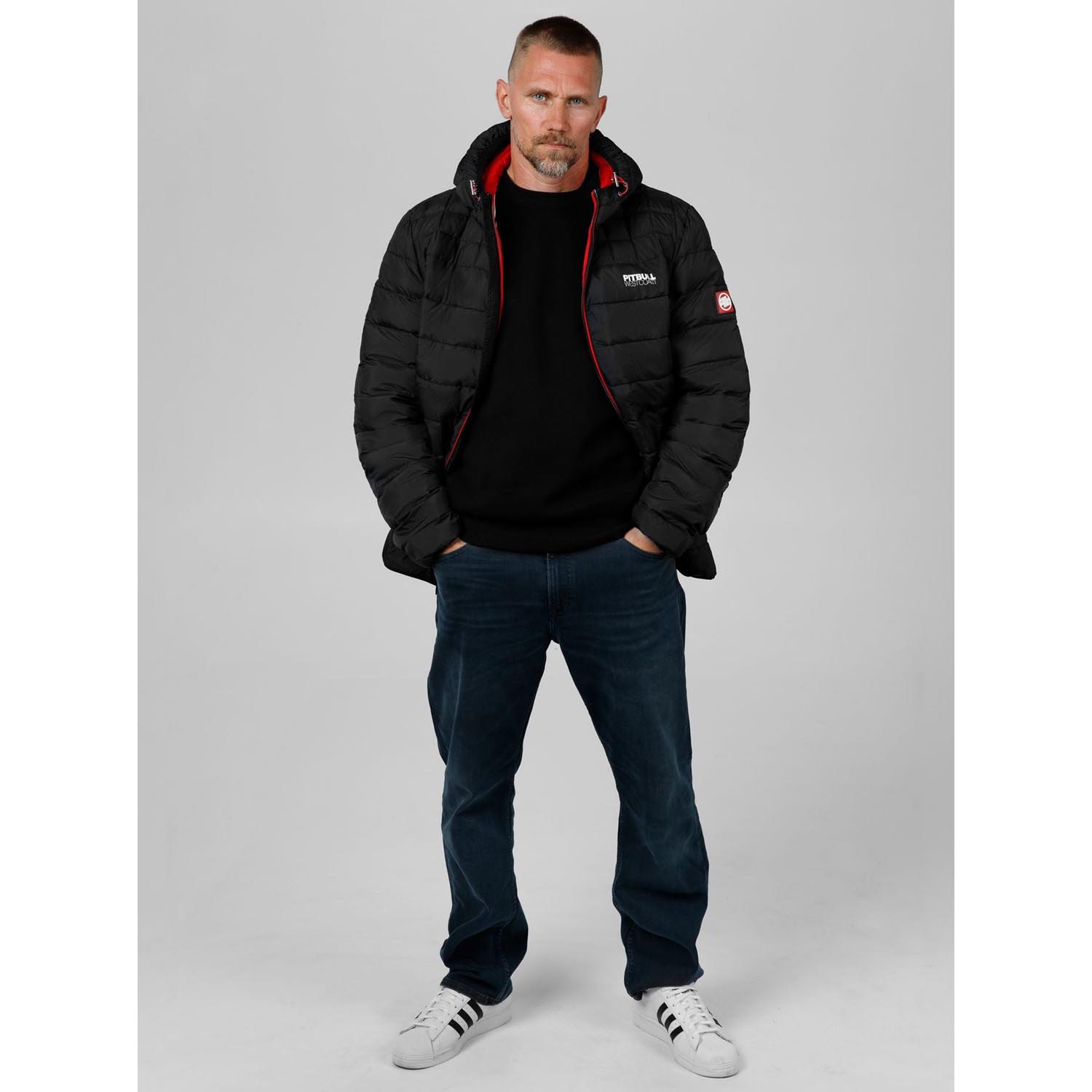 Pit Bull West Coast Jacke, Seacoast II, schwarz, S