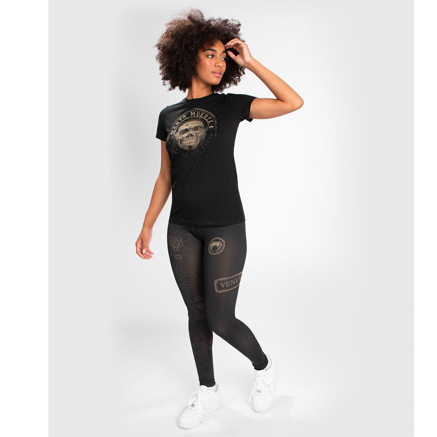 VENUM T-Shirt, Damen, Santa Muerte, schwarz, S