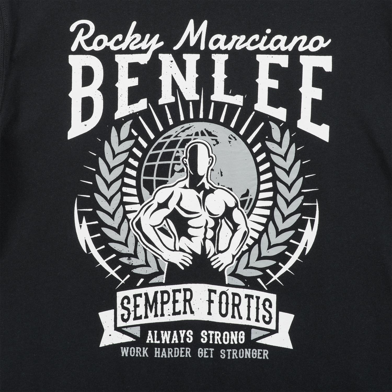 BENLEE T-Shirt, Lucius, schwarz, XXL