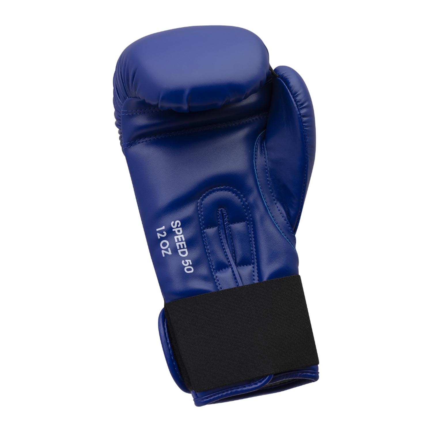 adidas Boxhandschuhe, Speed 50, blau-gold, 10 Oz