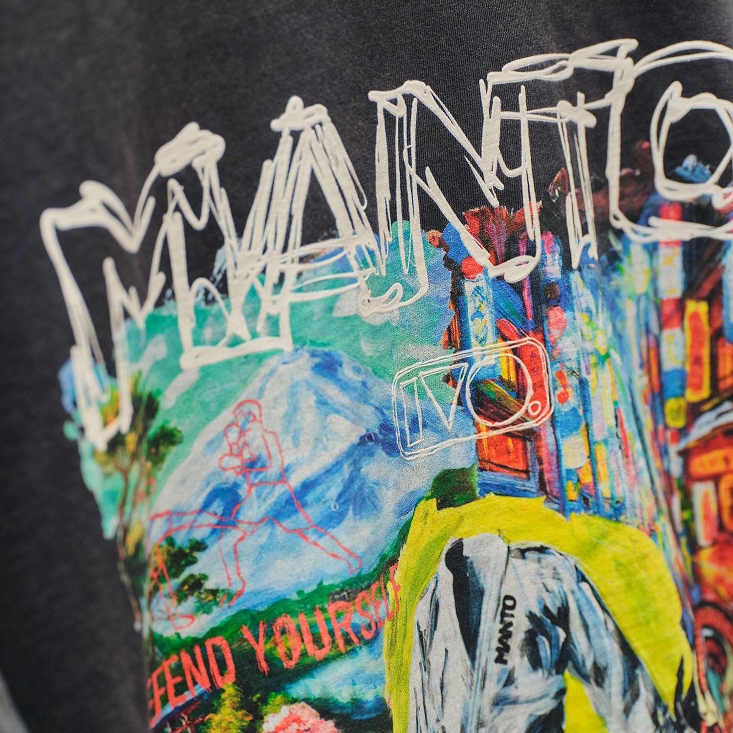 MANTO T-Shirt, Ivo, black, XXL