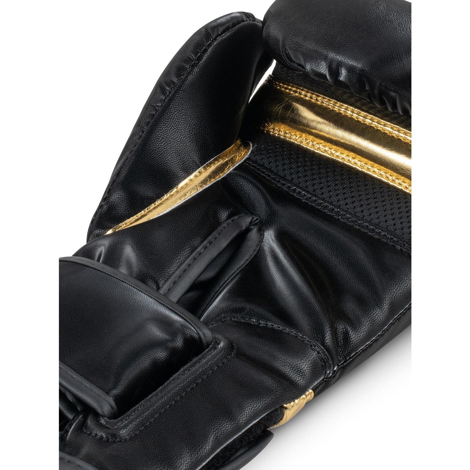 BENLEE Boxing Gloves, Glance, black-gold, 16 Oz