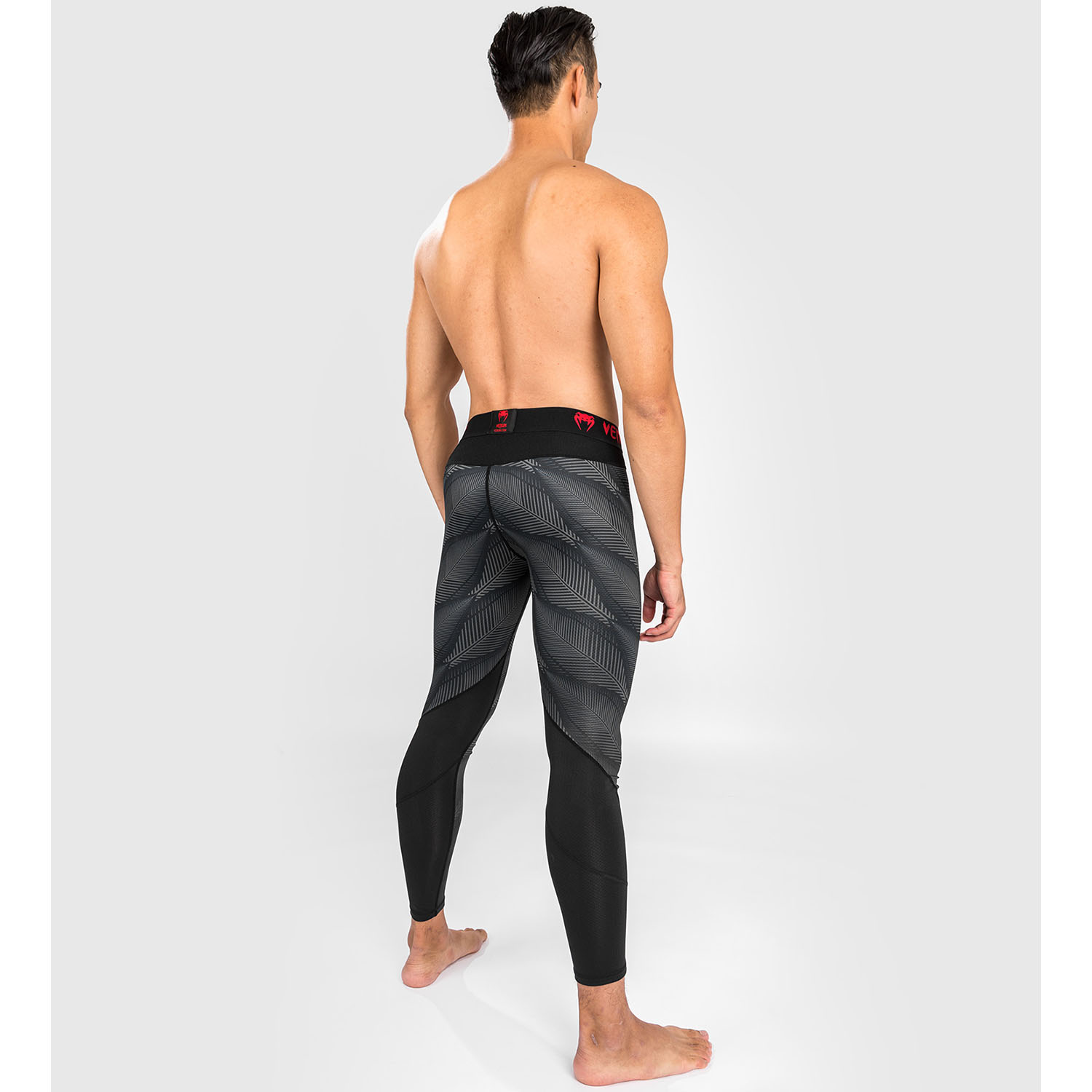 VENUM Compression Pants, Phantom, black-red, S