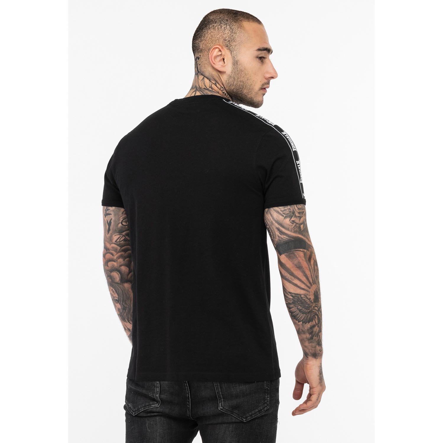 Lonsdale T-Shirt, Stour, schwarz, S