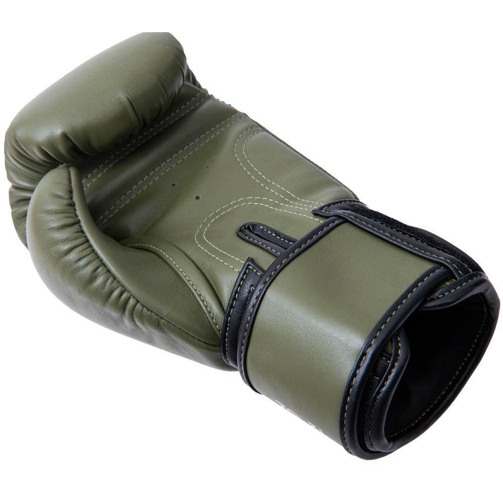 8 WEAPONS Boxhandschuhe, BIG 8 Premium, olive, 12 Oz