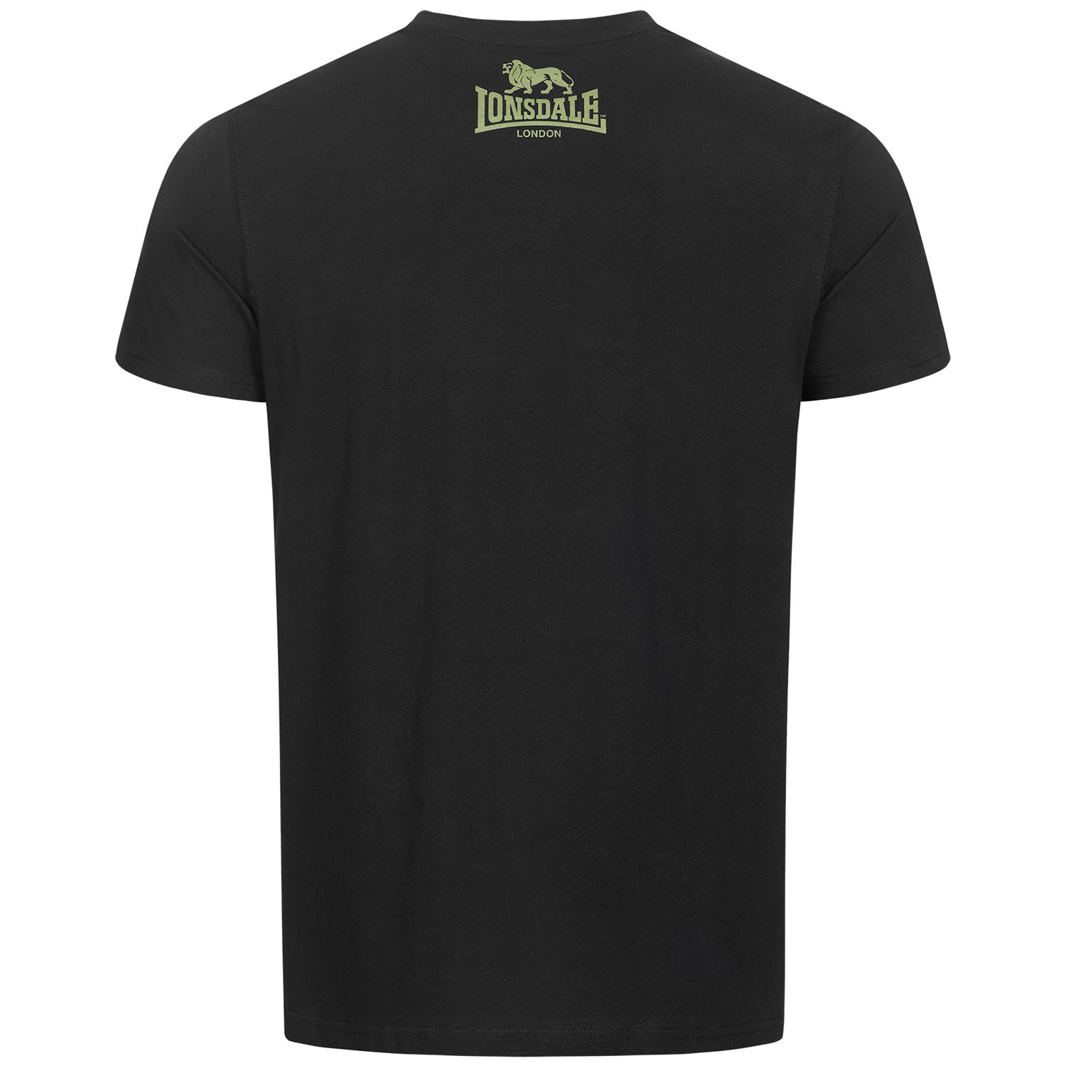 Lonsdale T-Shirt, Logo, black-olive