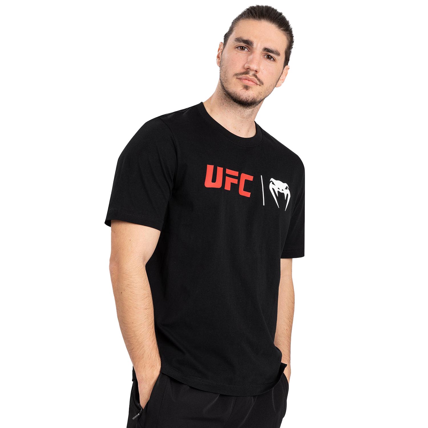VENUM T-Shirt, UFC Classic, schwarz-rot, S