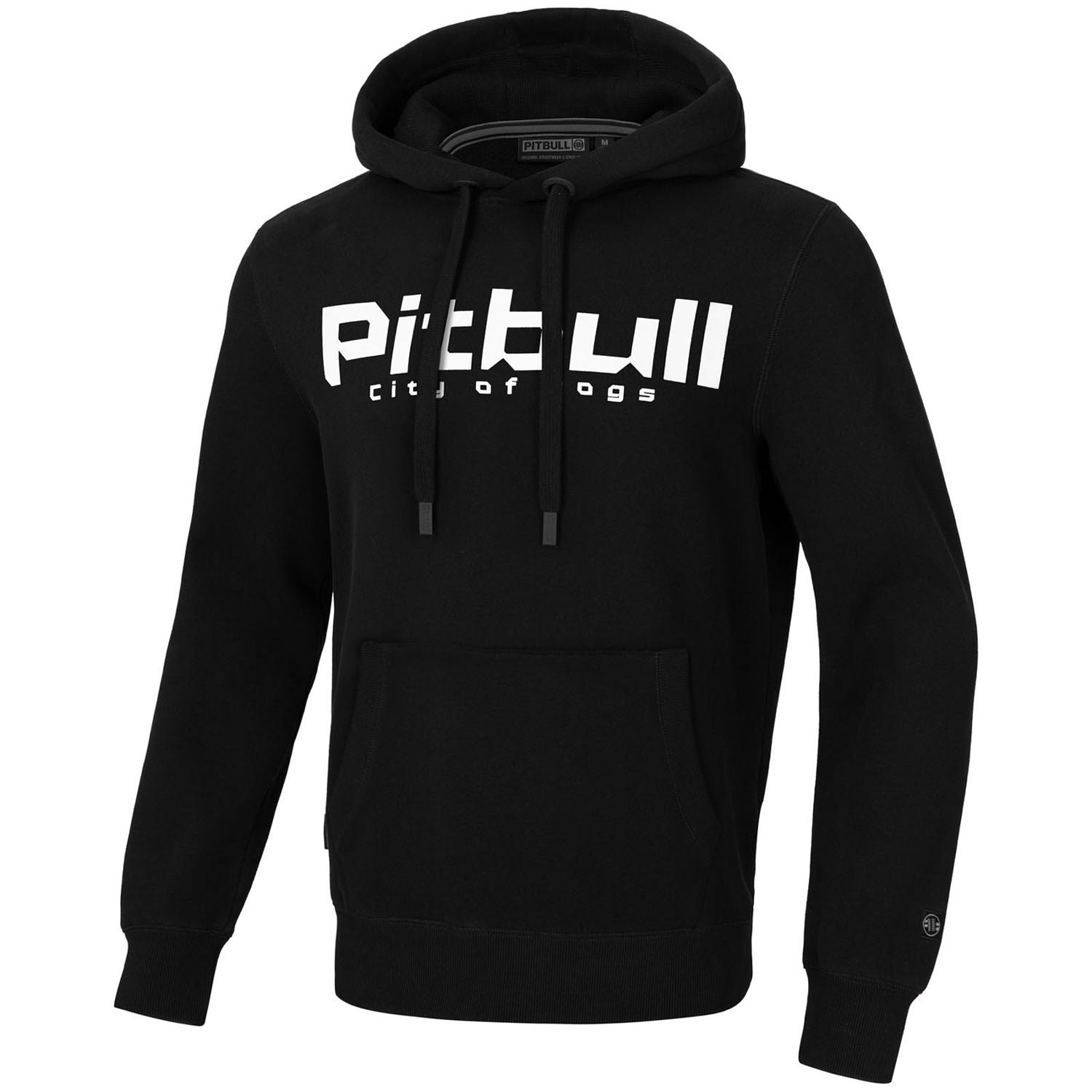 Pit Bull West Coast Hoody, City Of Dogs, schwarz, XXL