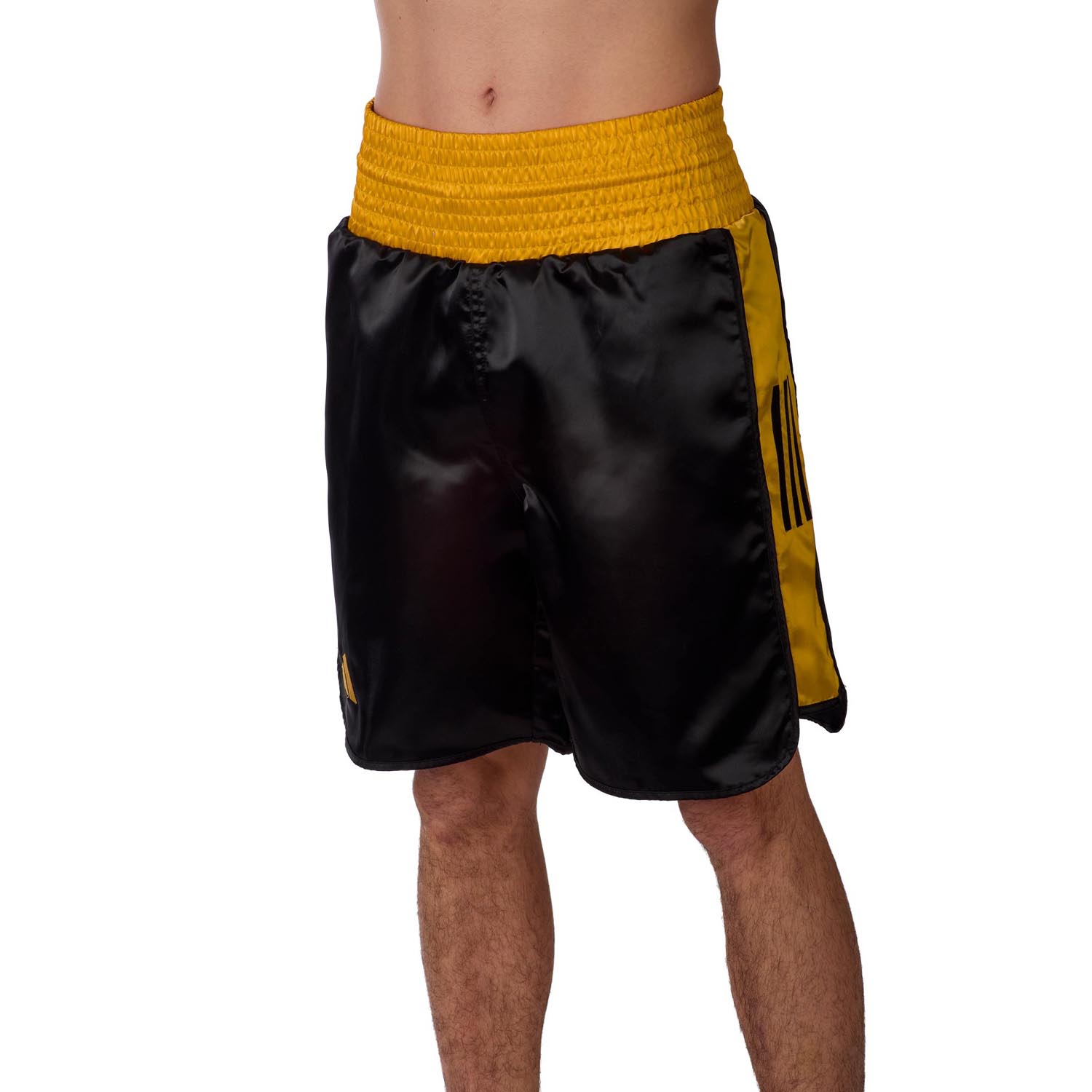 adidas Boxing Shorts, BX3 Pro, black-gold, XXL