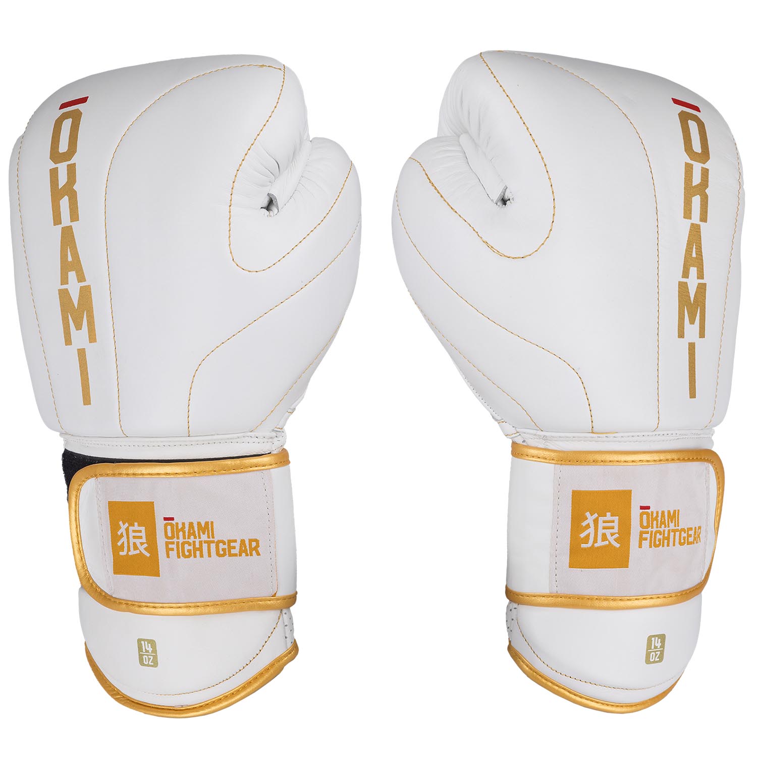 OKAMI Boxhandschuhe, Airtec, white, 12 Oz