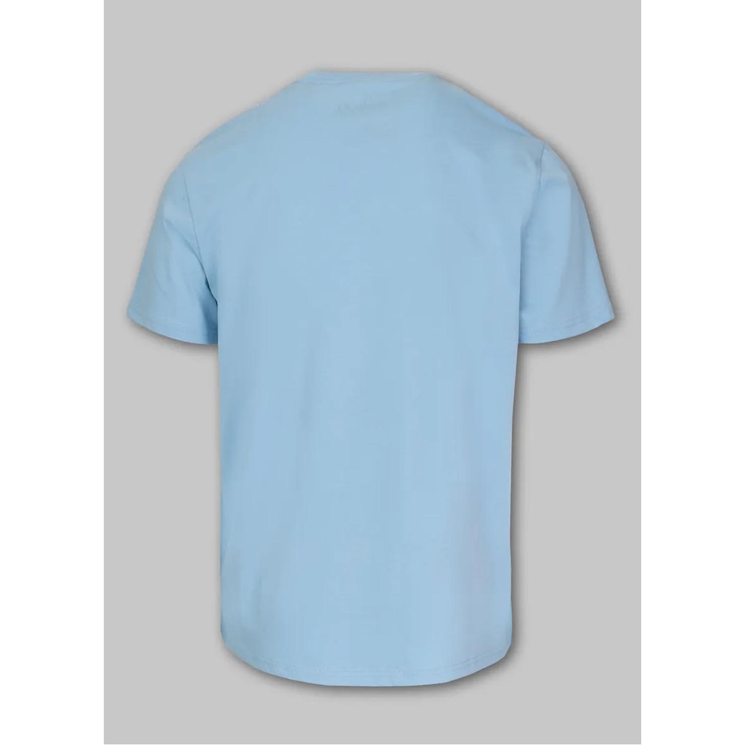 Pit Bull West Coast T-Shirt, Small Logo, light blue, XXXL