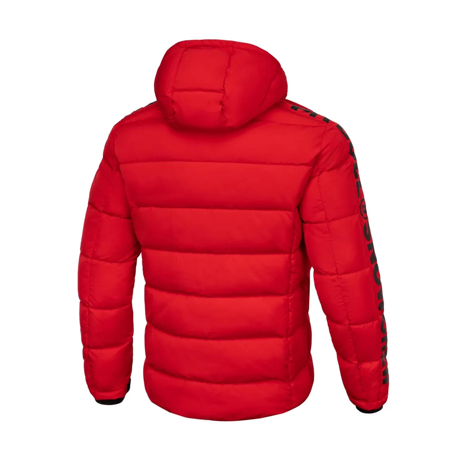Pit Bull West Coast Jacke, Padded Hooded Airway 4, rot, M