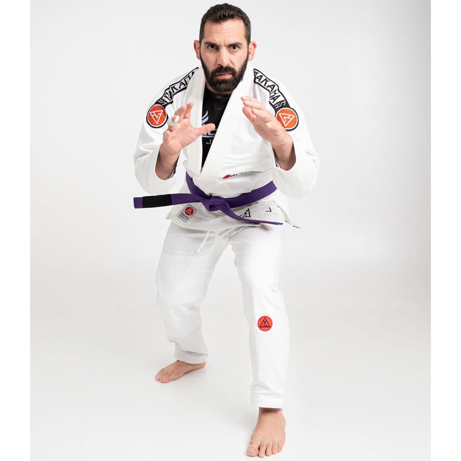 Nakama BJJ GI, Konpu, weiß, A4