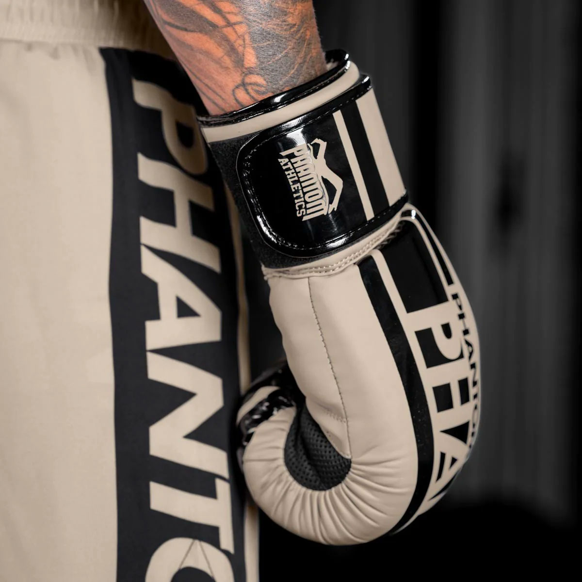 Phantom Athletics Boxing Gloves, Apex, sand, 14 Oz
