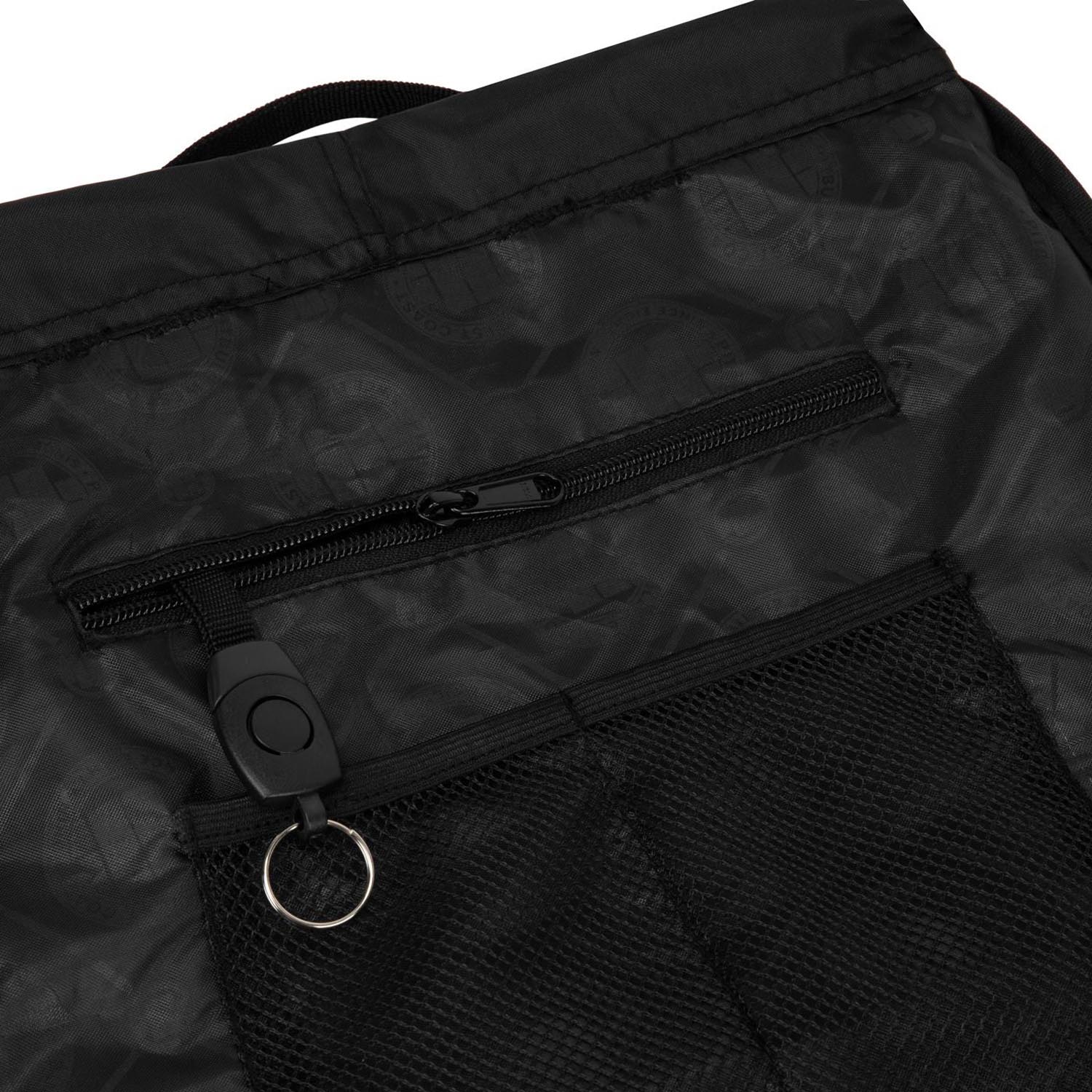 Pit Bull West Coast Gym Sack, Hilltop, schwarz-weiß