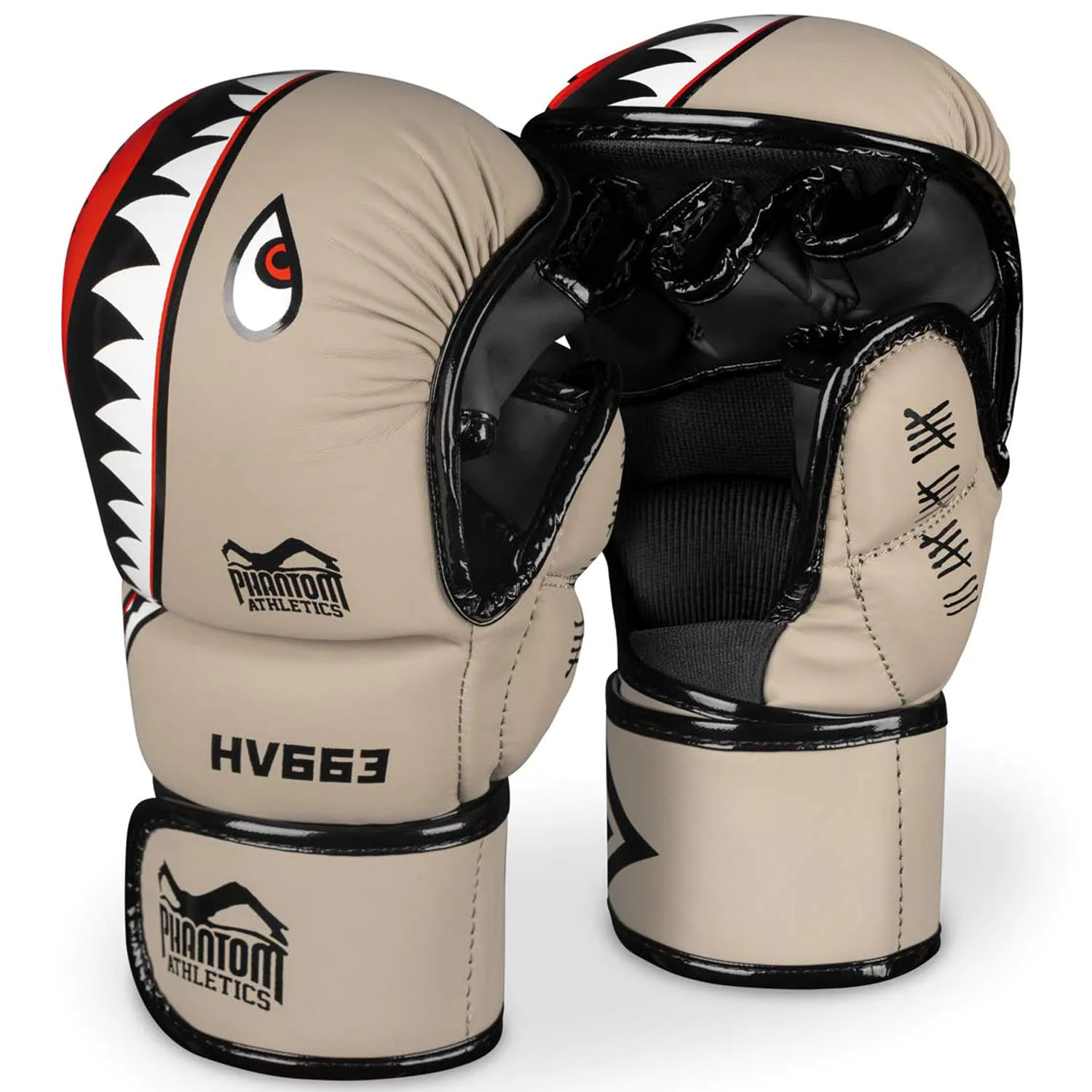 Phantom Athletics MMA Sparring Gloves, Fight Squad, sand, S/M