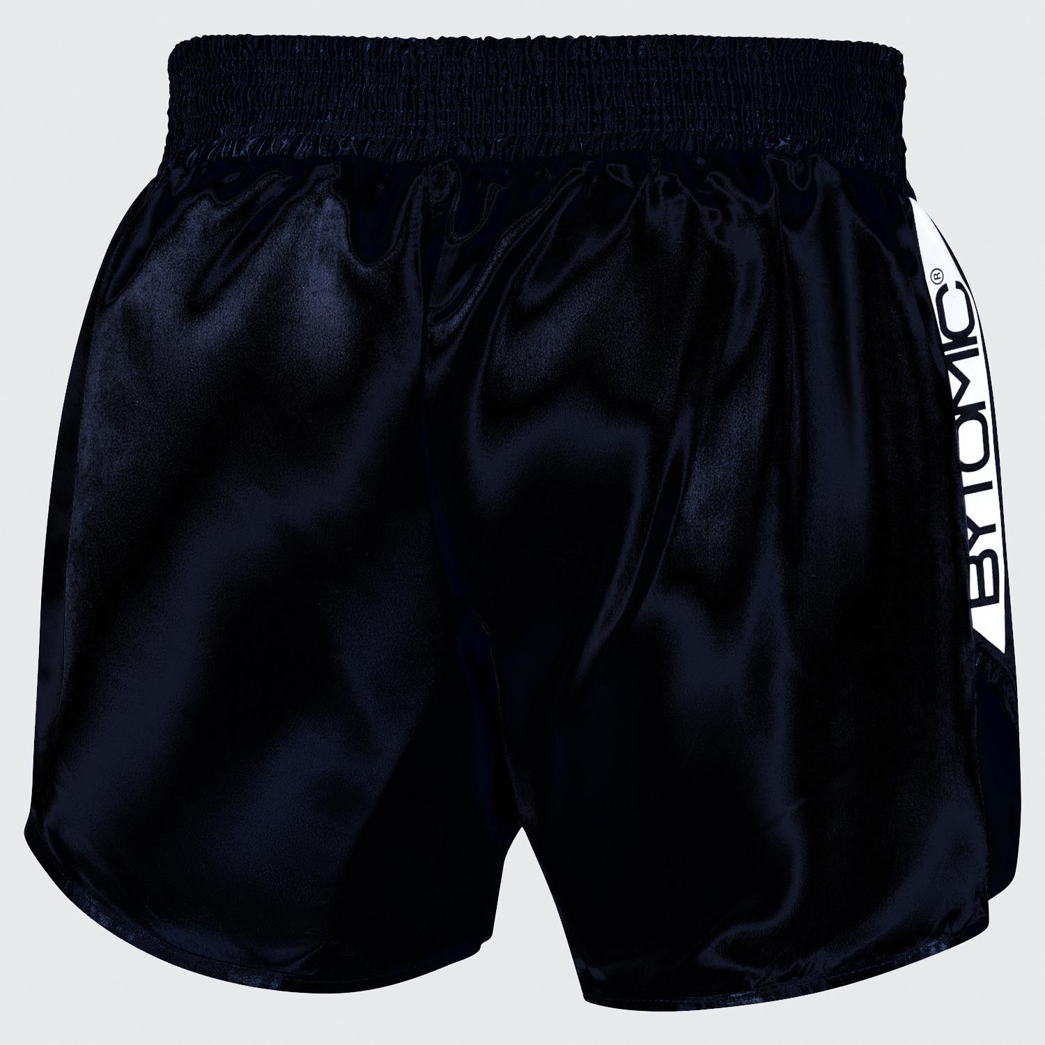 Bytomic Muay Thai Shorts, Red Label, black, XXL