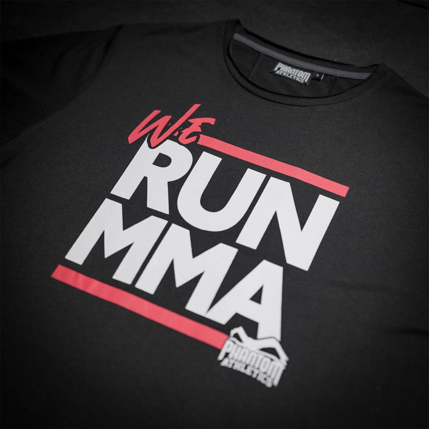 Phantom Athletics T-Shirt, We Run MMA, schwarz, XXL