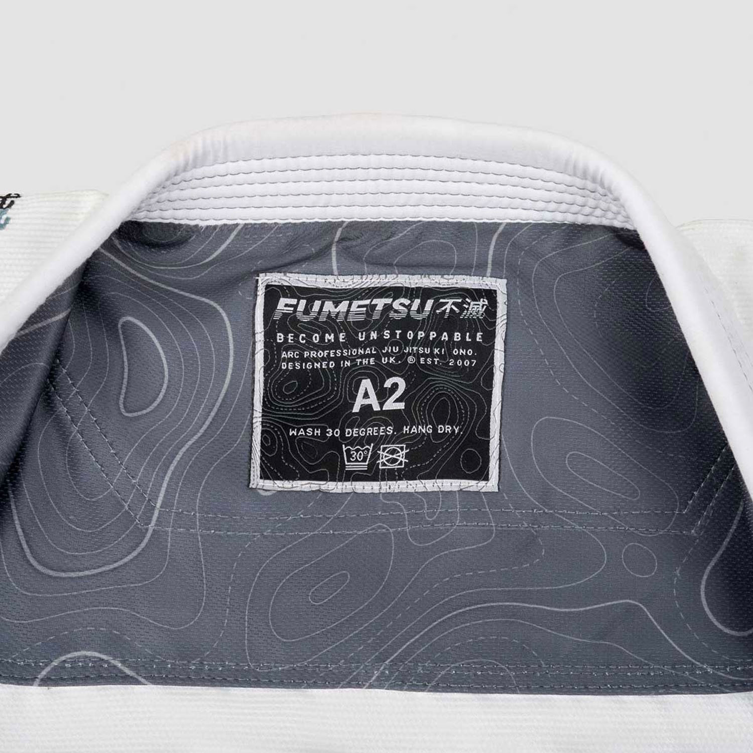 Fumetsu BJJ GI, Arc, white, A1L
